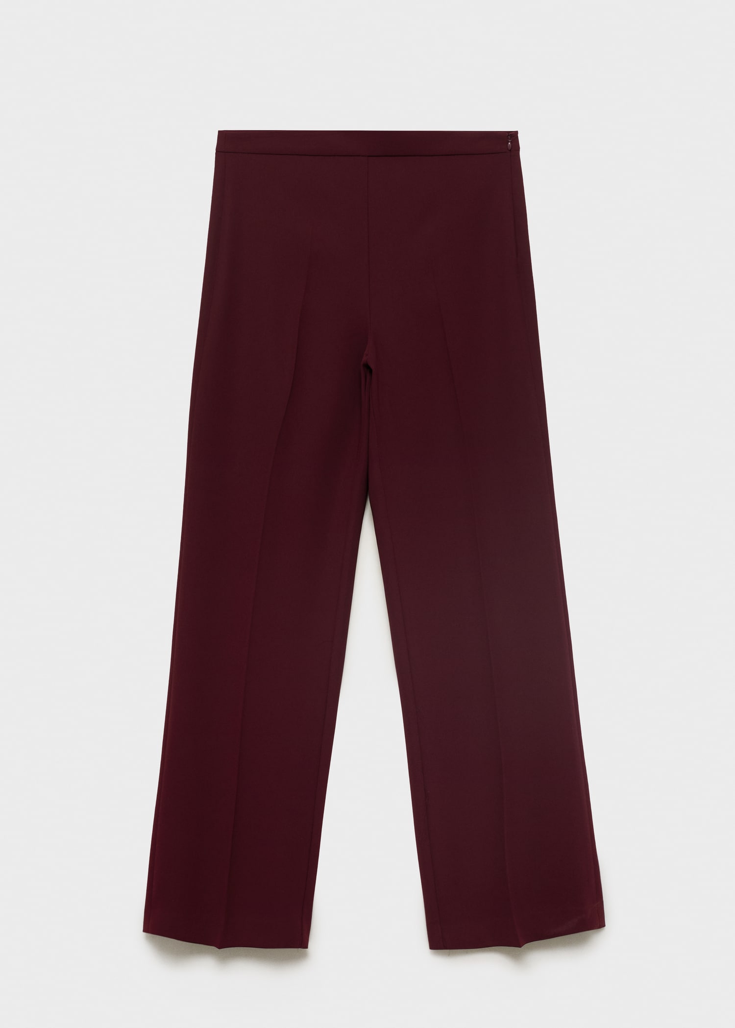 Straight mid-rise suit trousers - Article without model