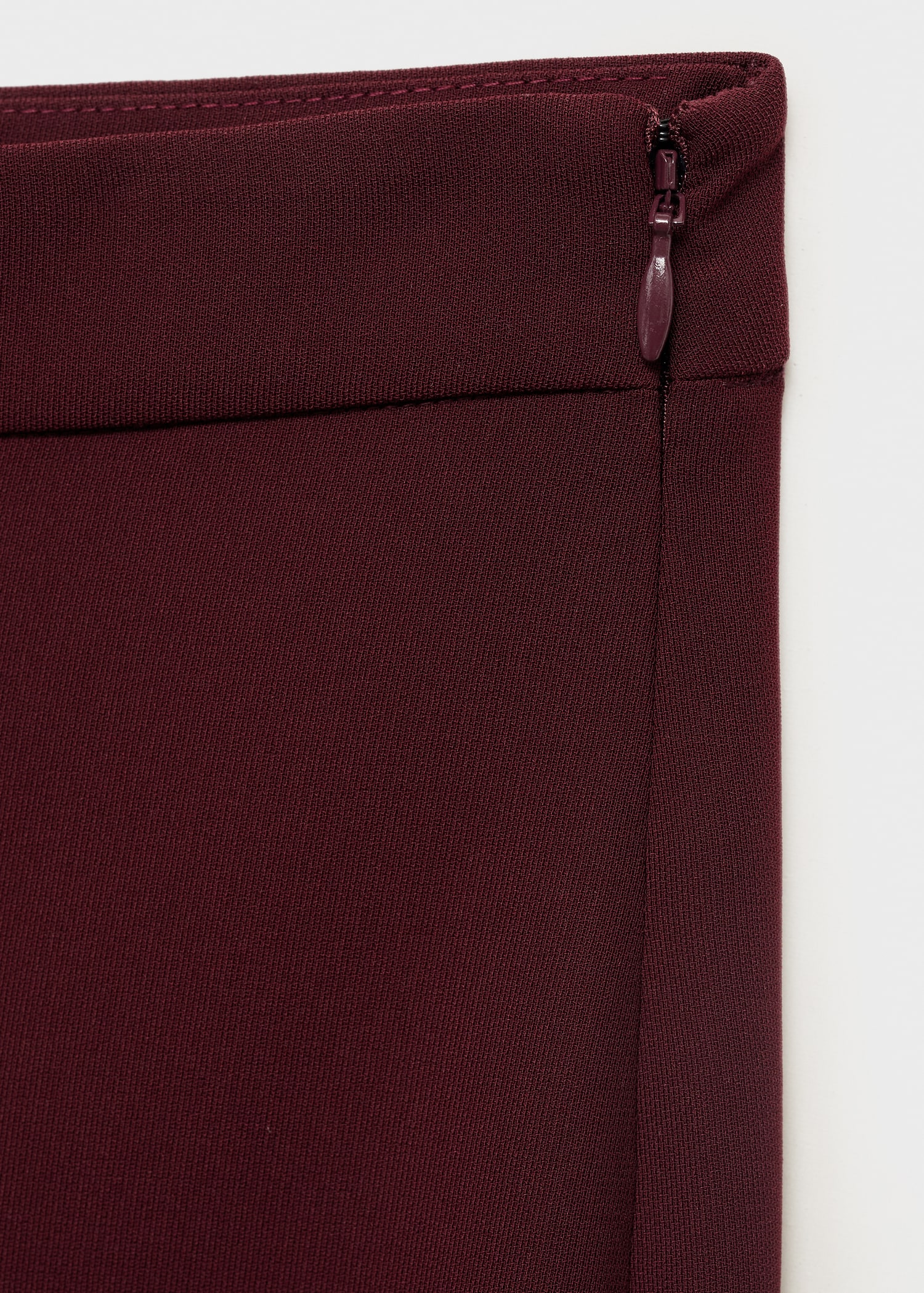Straight mid-rise suit trousers - Details of the article 0