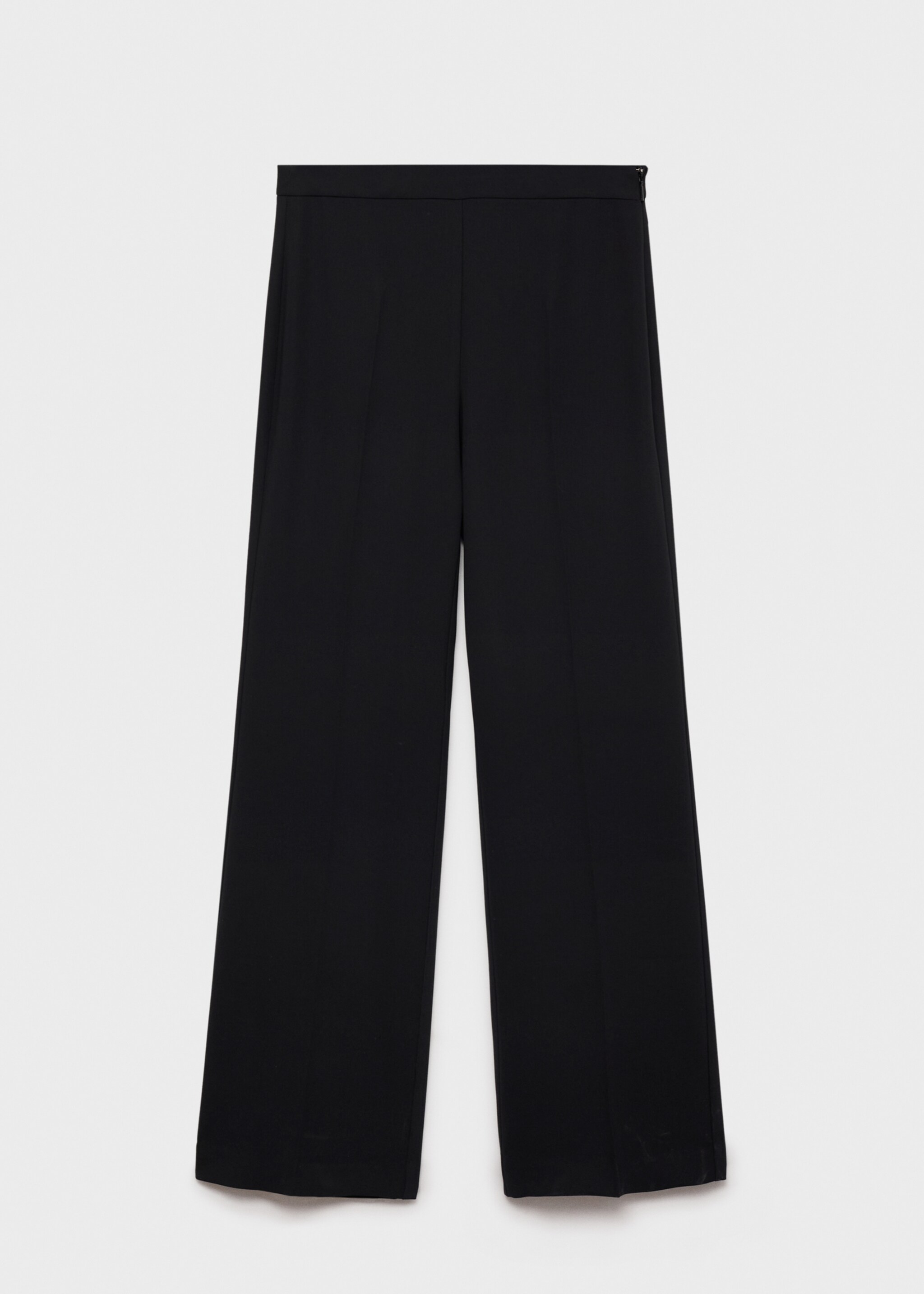 Straight mid-rise suit trousers - Article without model