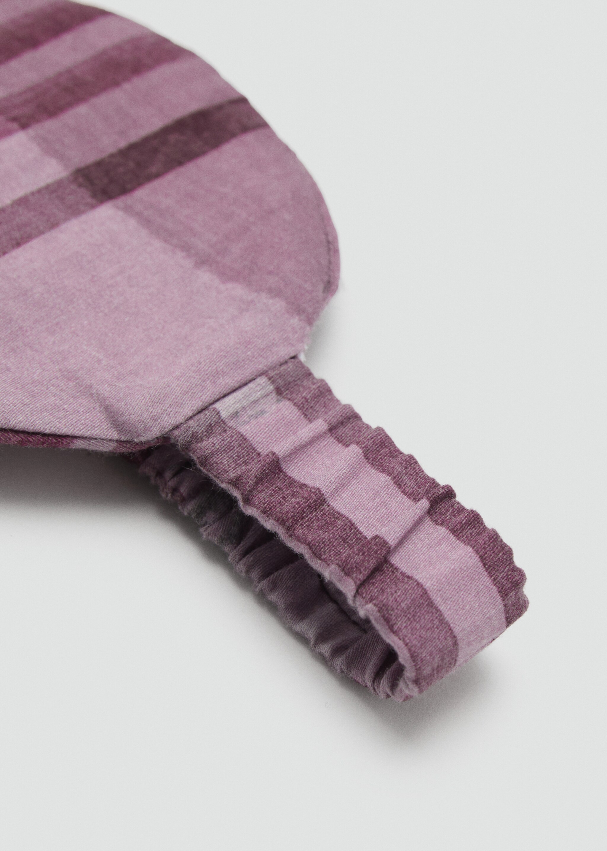 Printed sleeping mask - Pormenor do artigo 1, Ameixa. Ref: 17024122-00.