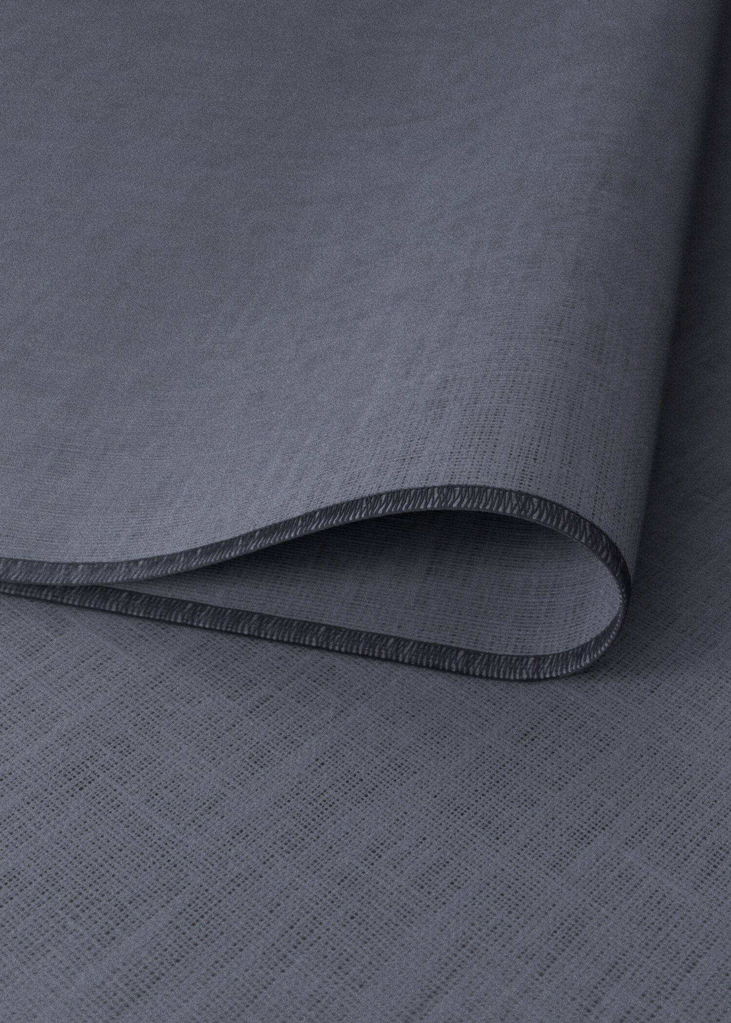 Linen overlock contrast resinated placemat - Details of the article 2