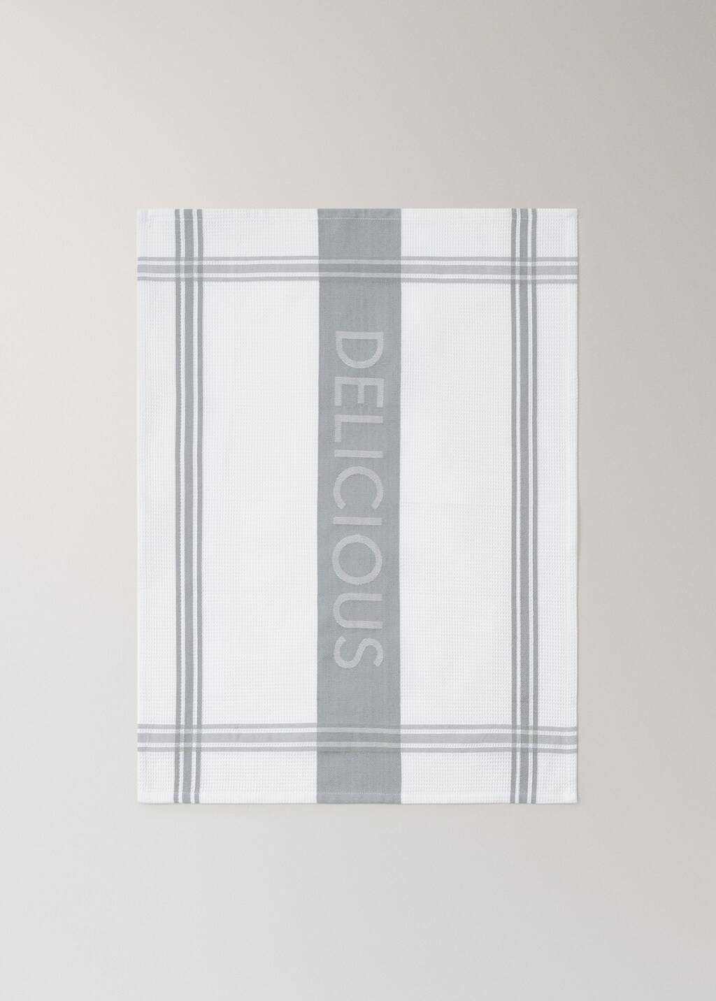 Delicious two-tone cotton kitchen towels