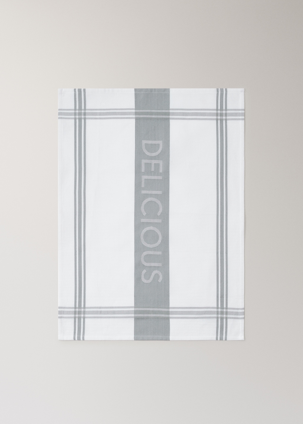 Delicious two-tone cotton kitchen towels