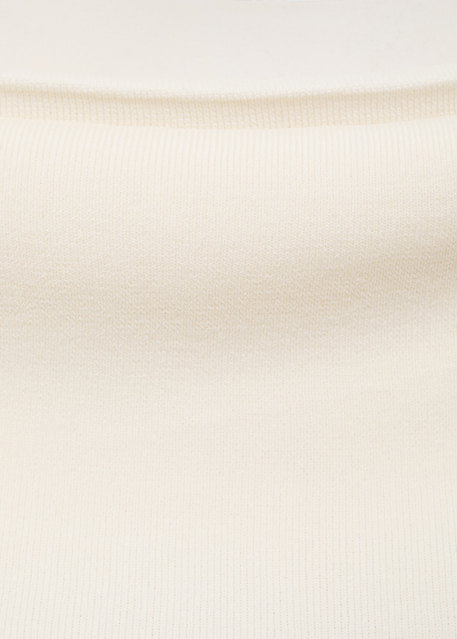 Strapless knitted top - Details of the article 0