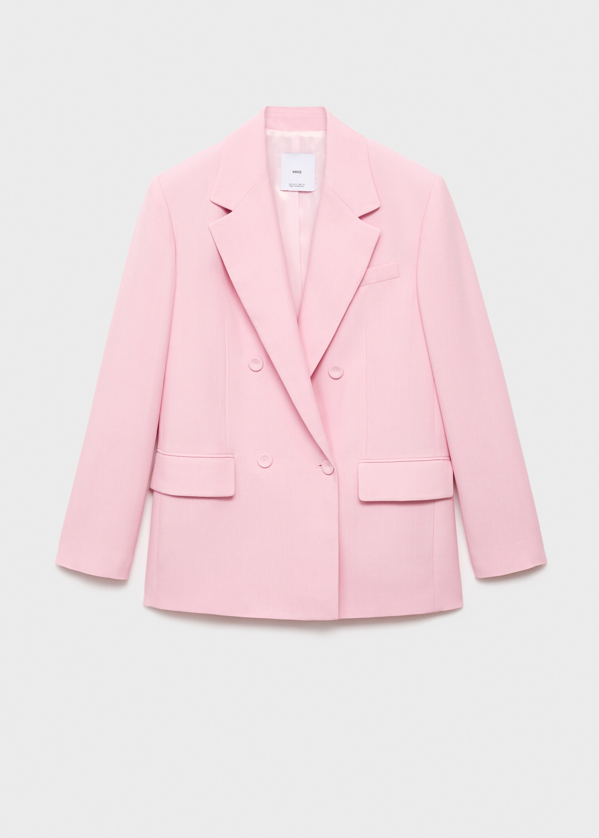 Blazer de fato assertoado - Artigo sem modelo, Rosa. Ref: 17024149-00.