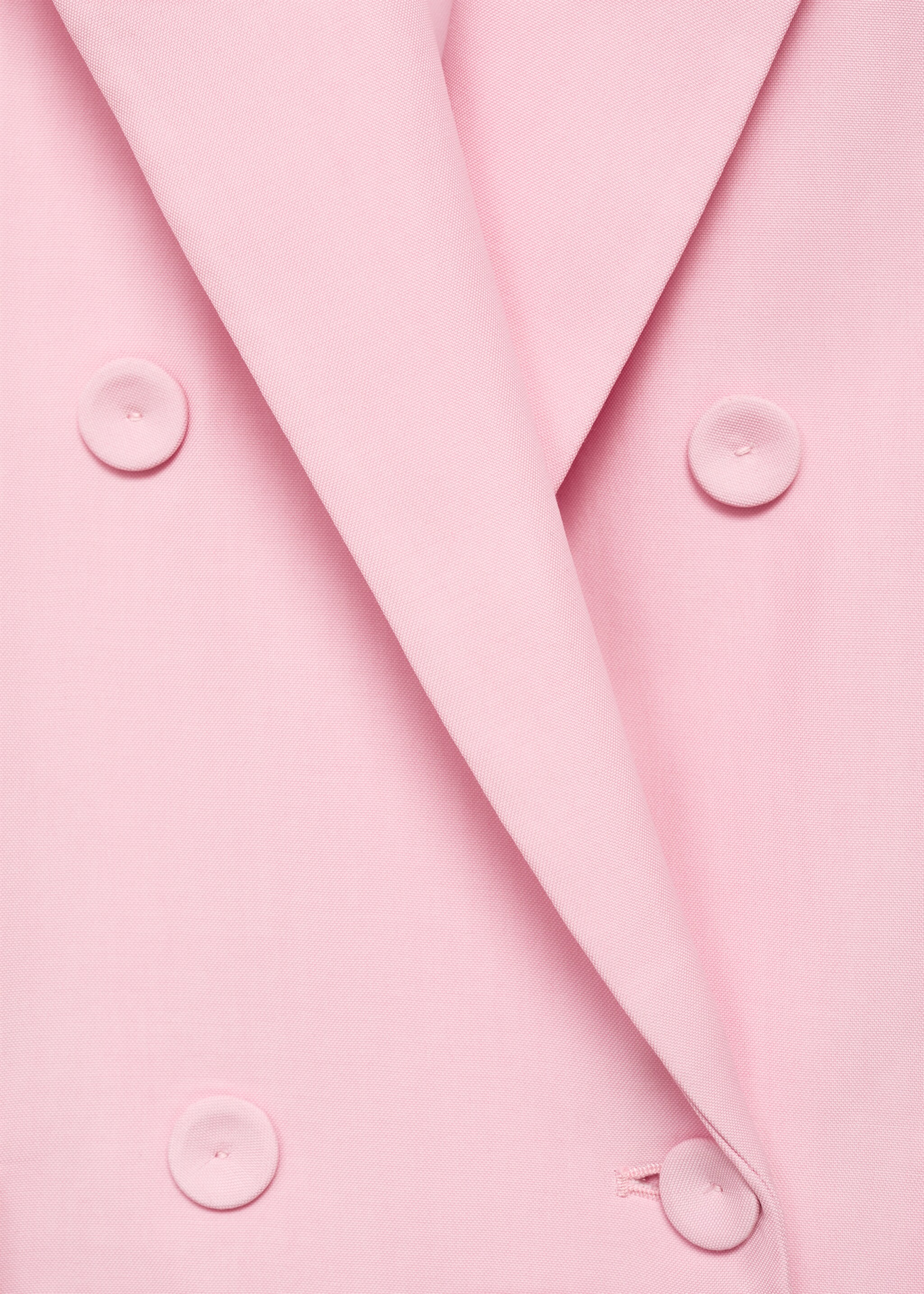 Blazer de fato assertoado - Pormenor do artigo 8, Rosa. Ref: 17024149-00.