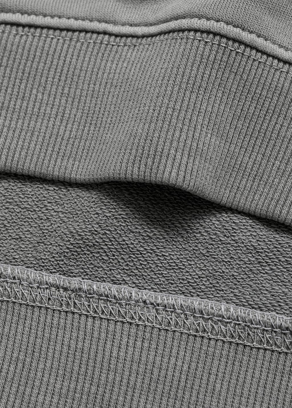 Printed cotton sweatshirt