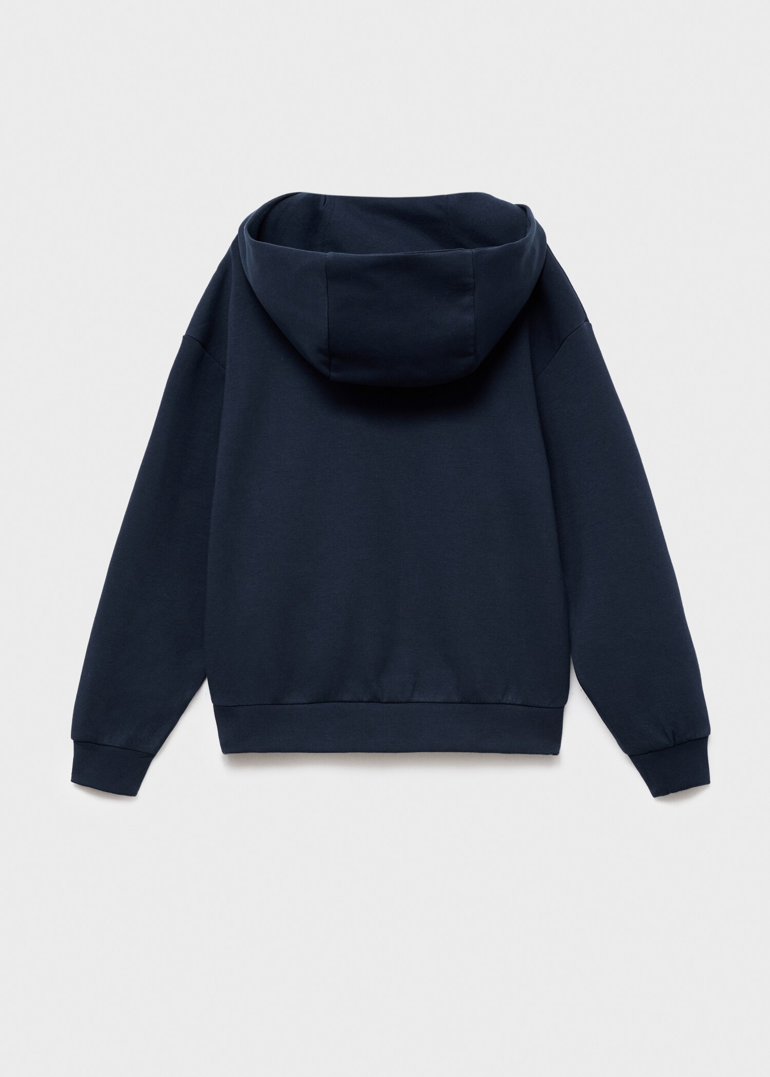 Sudadera algodón capucha - Reverso del artículo