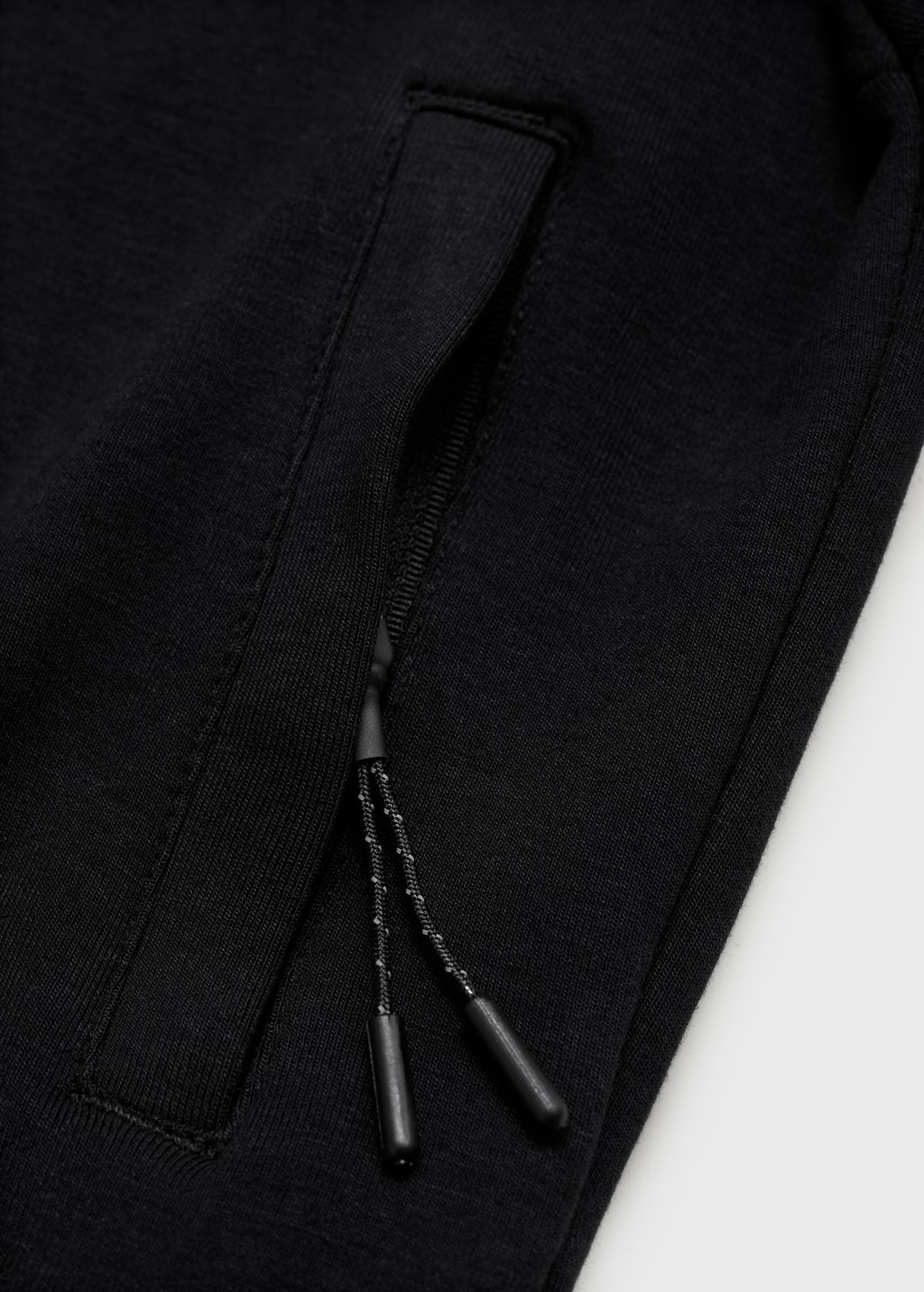 Interlocking cotton sweatshirt