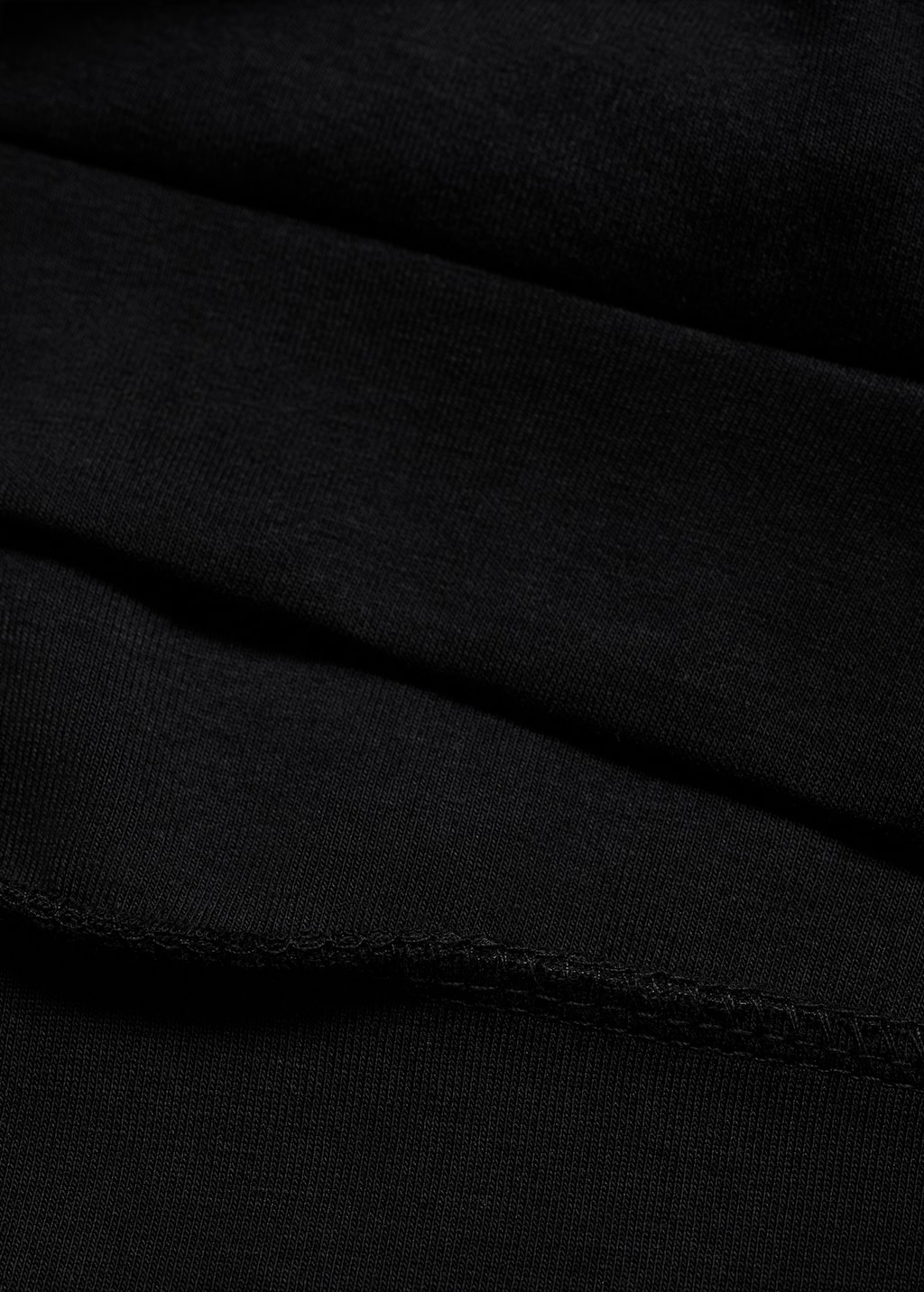 Interlocking cotton sweatshirt