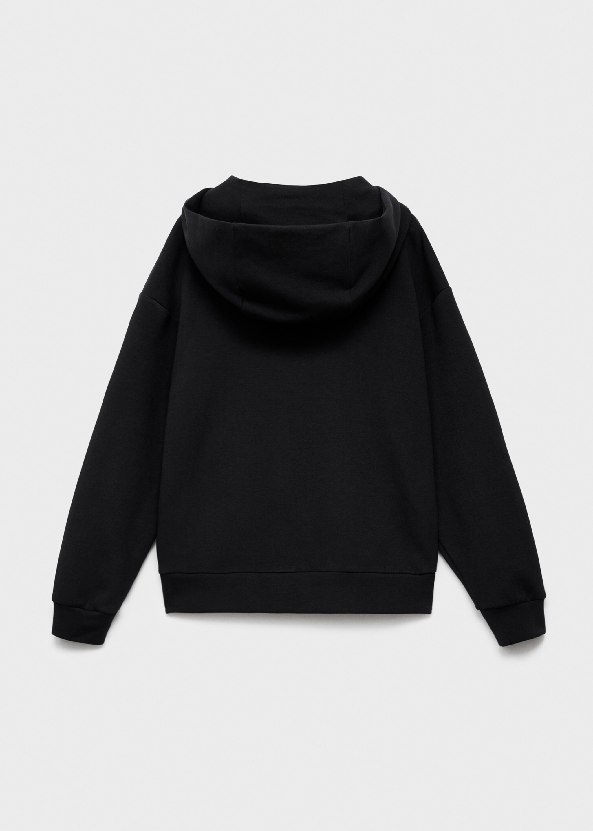 Hoodie cotton sweatshirt - Reverse of the article