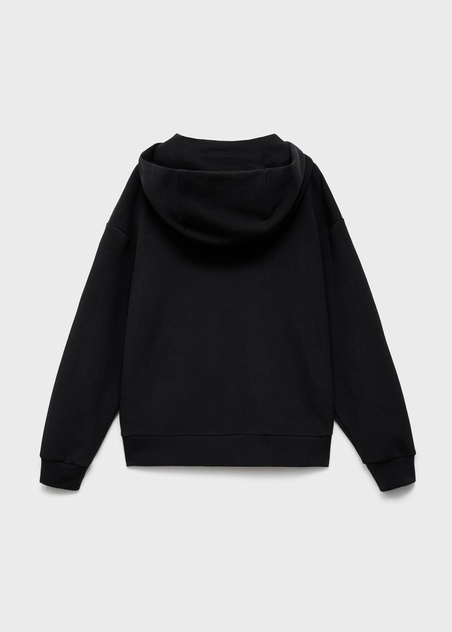 Hoodie cotton sweatshirt - Reverse of the article