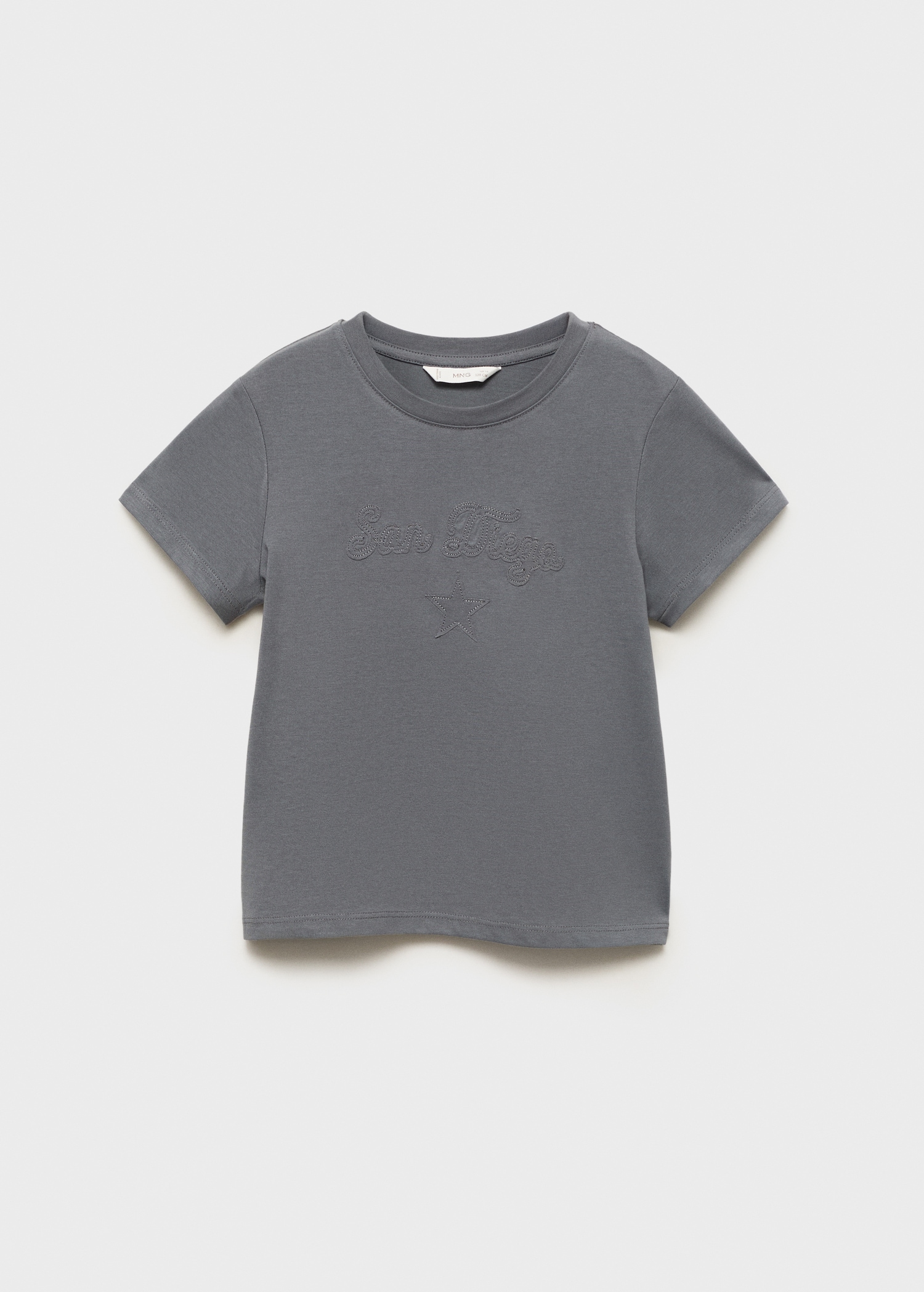 T-shirt en coton brodé - Article sans modèle