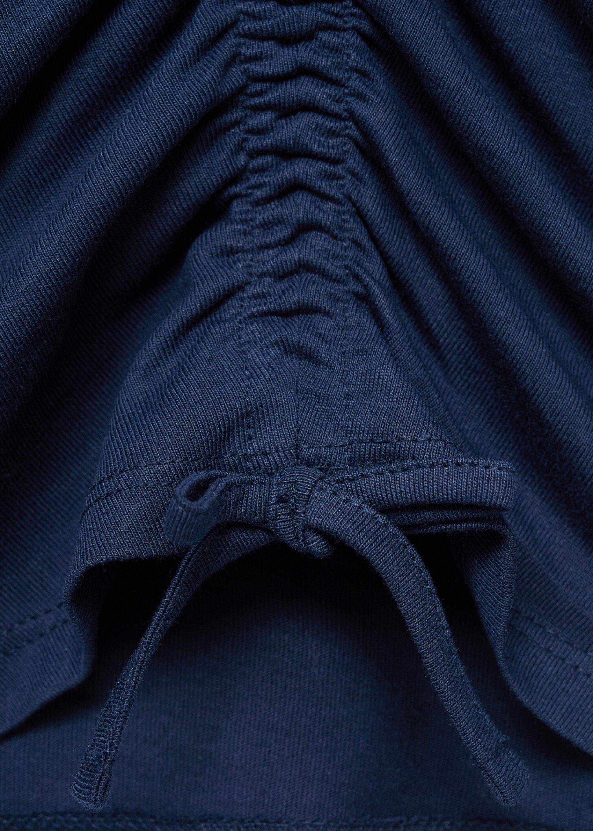 T-shirt froncé coton - Détail de l'article 0