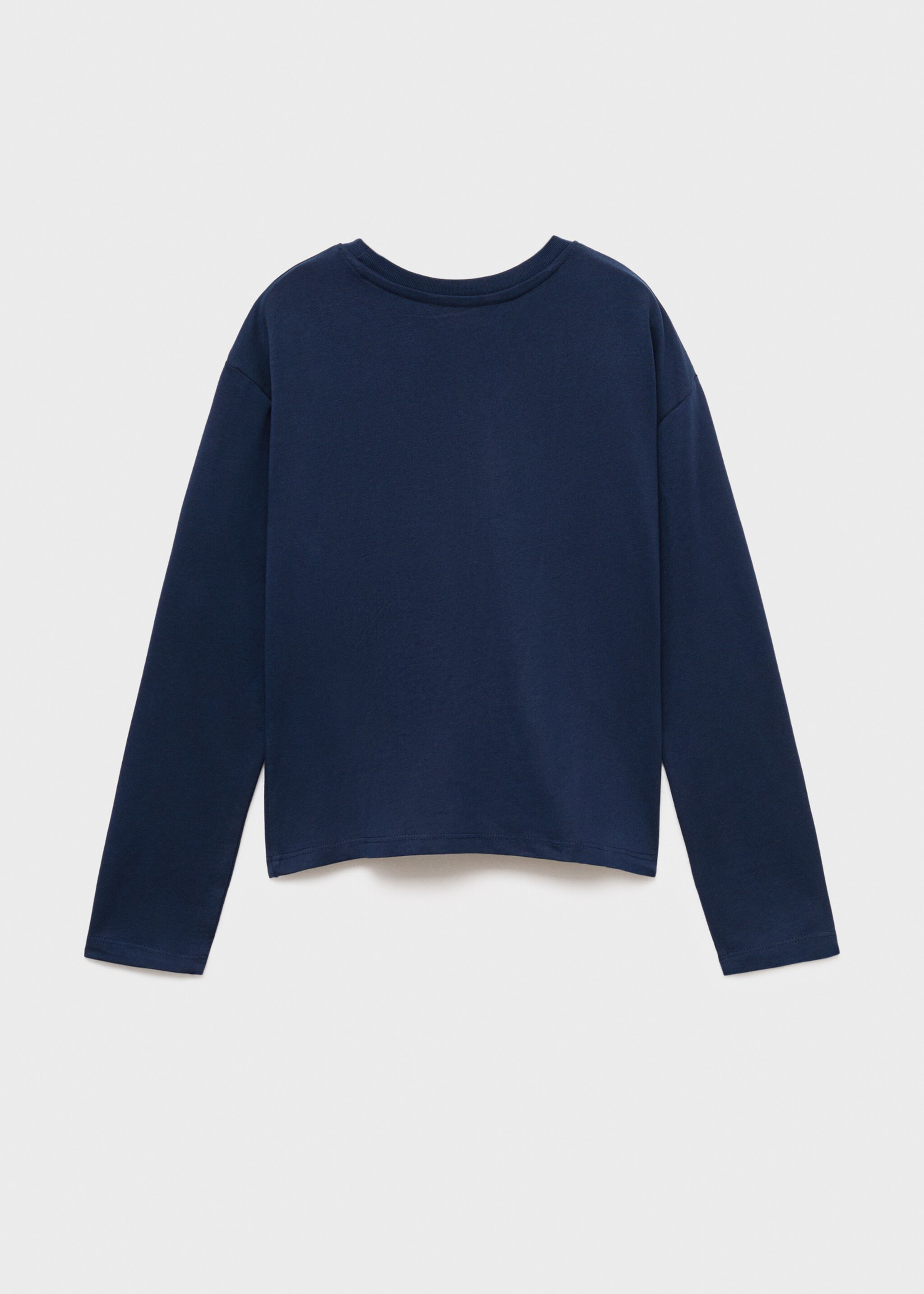T-shirt froncé coton - Verso de l’article
