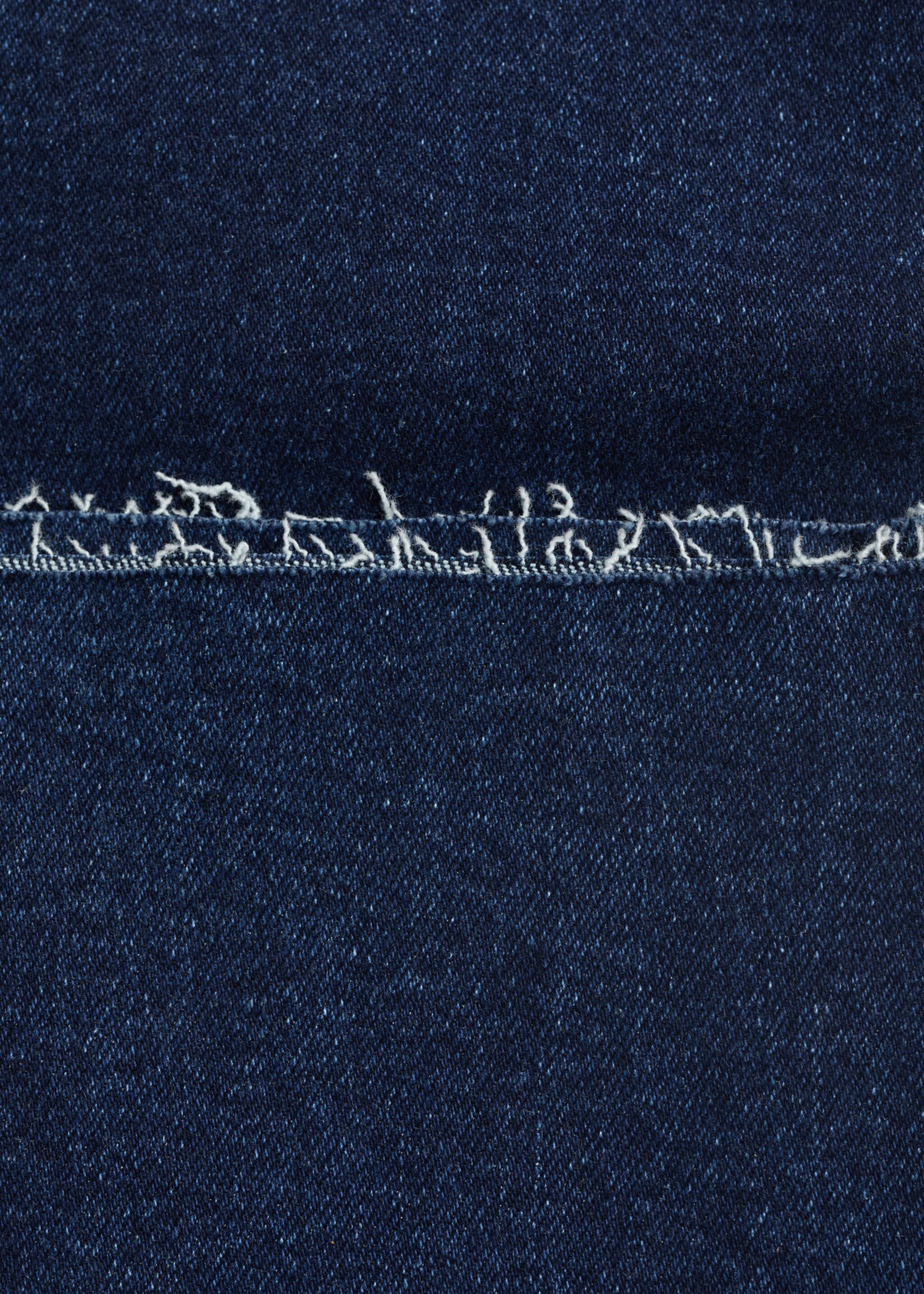 Sienna flared cropped jeans - Details of the article 0, Dark Blue. Ref: 17024425-00.