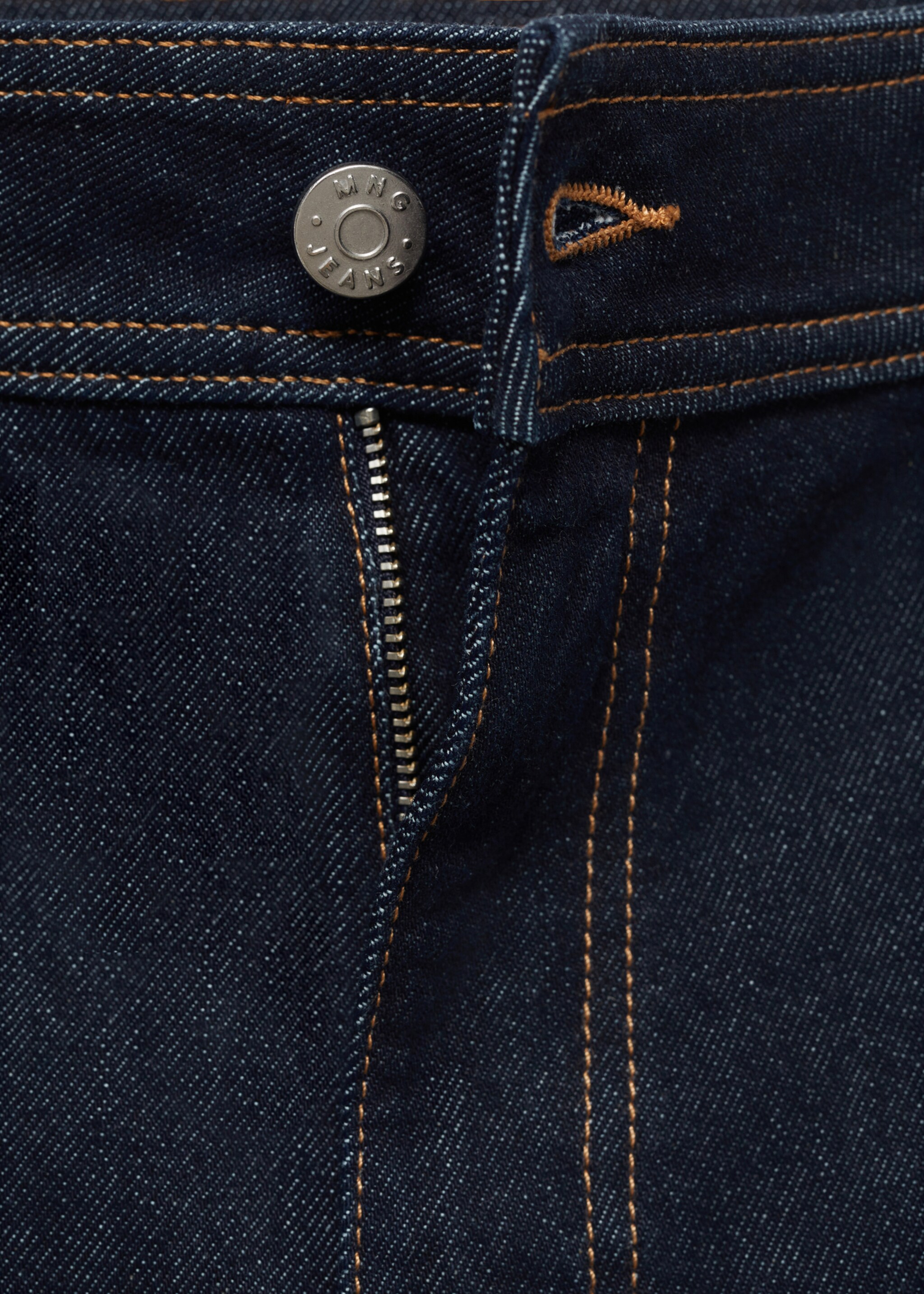 Jean style jupe-culotte Catherin taille haute - Détail de l'article 8, Bleu. Ref: 17024426-00.