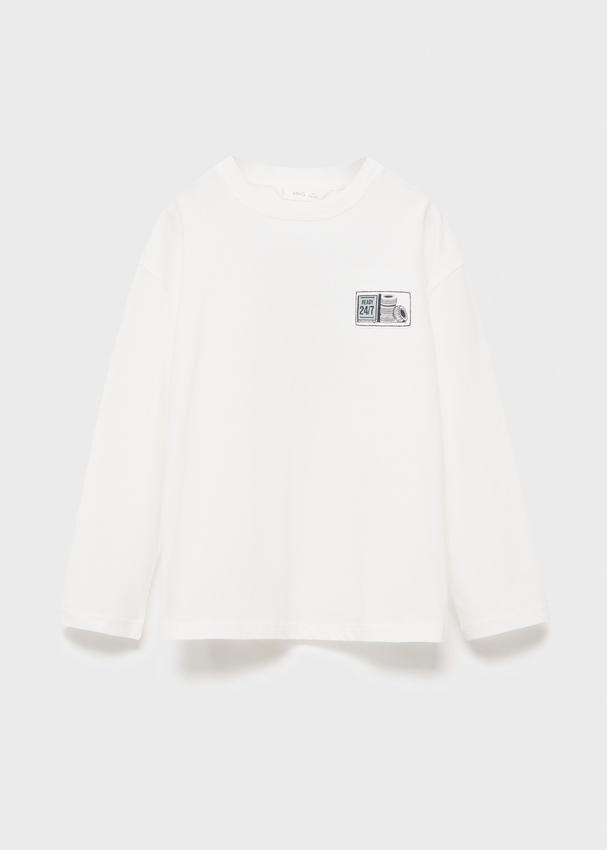 T-shirt keepcalm - Article without model, Off White. Ref: 17024429-00.