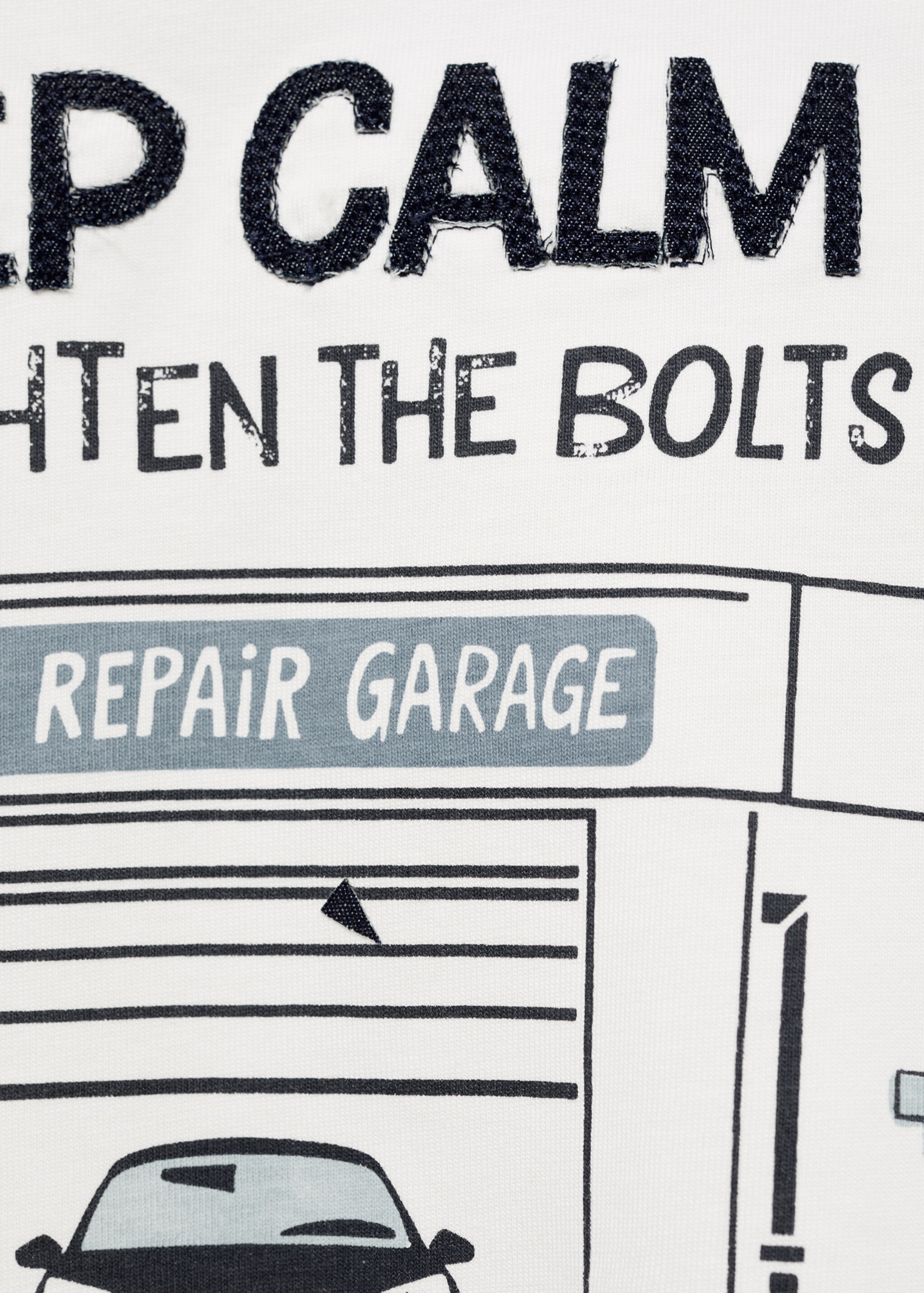 T-shirt keepcalm - Details of the article 0, Off White. Ref: 17024429-00.