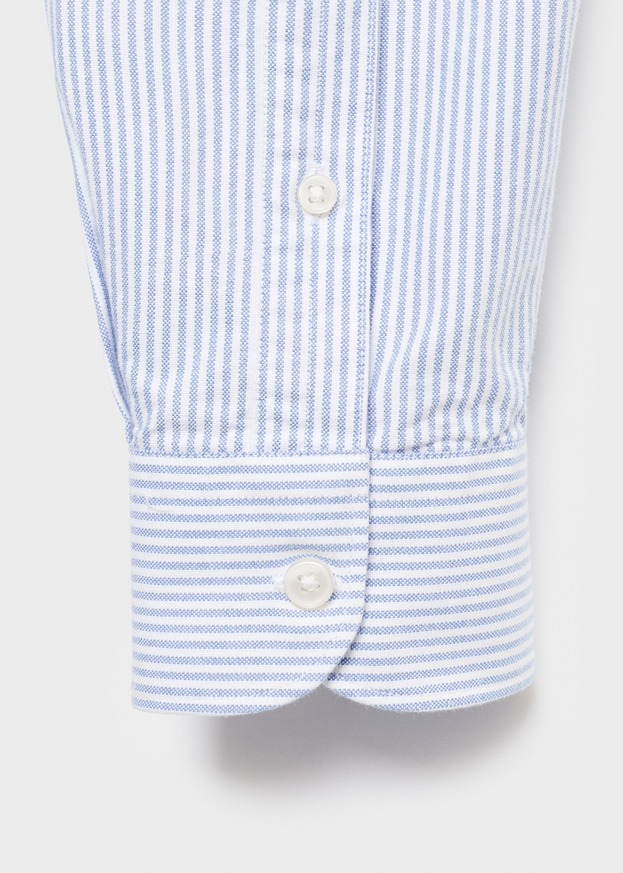 Camisa 100% algodón rayas kodak - Detalle del artículo 0, Azul celeste. Ref: 17024432-00.