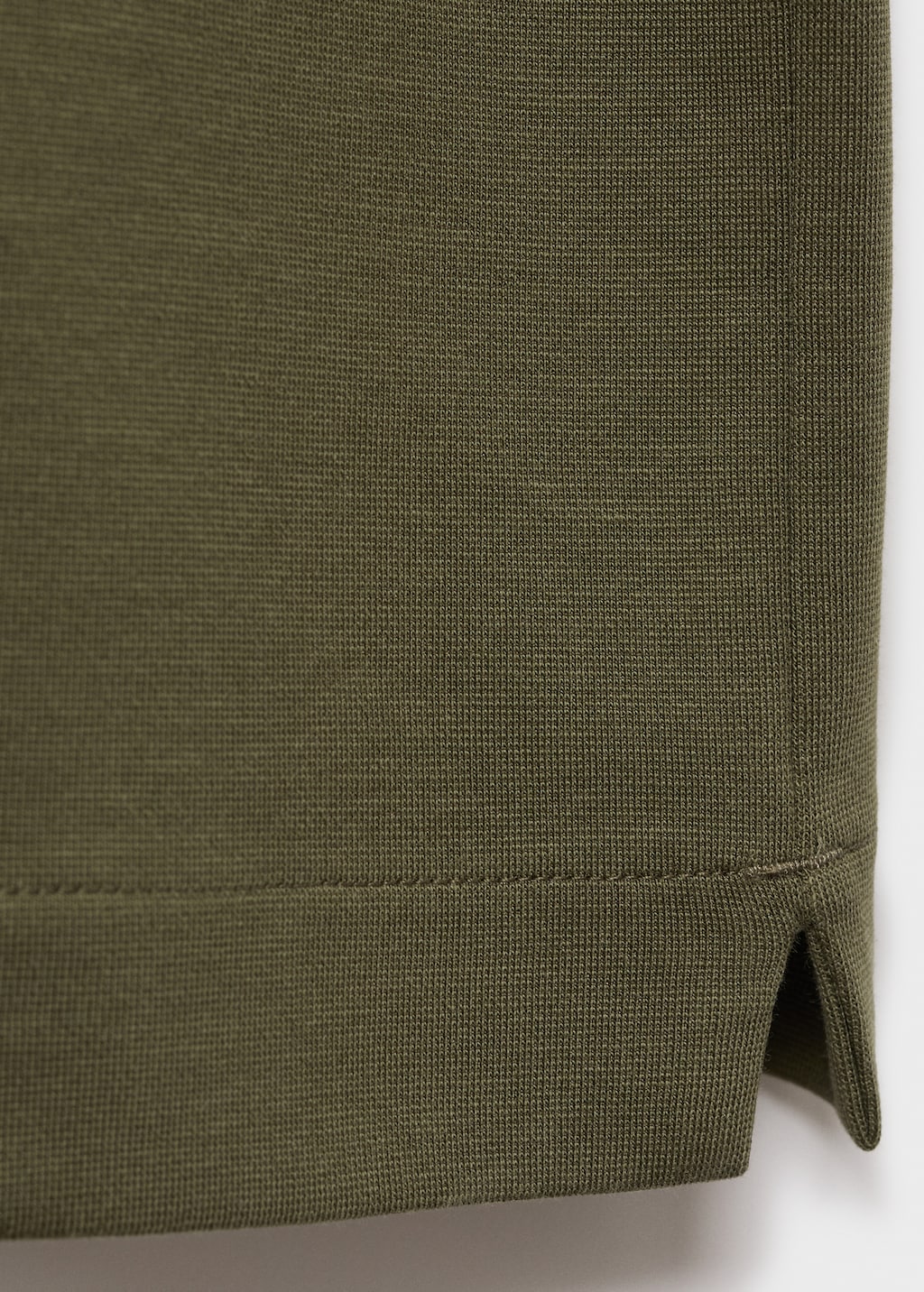 Relaxed-fit sweatshirt fabric t-shirt