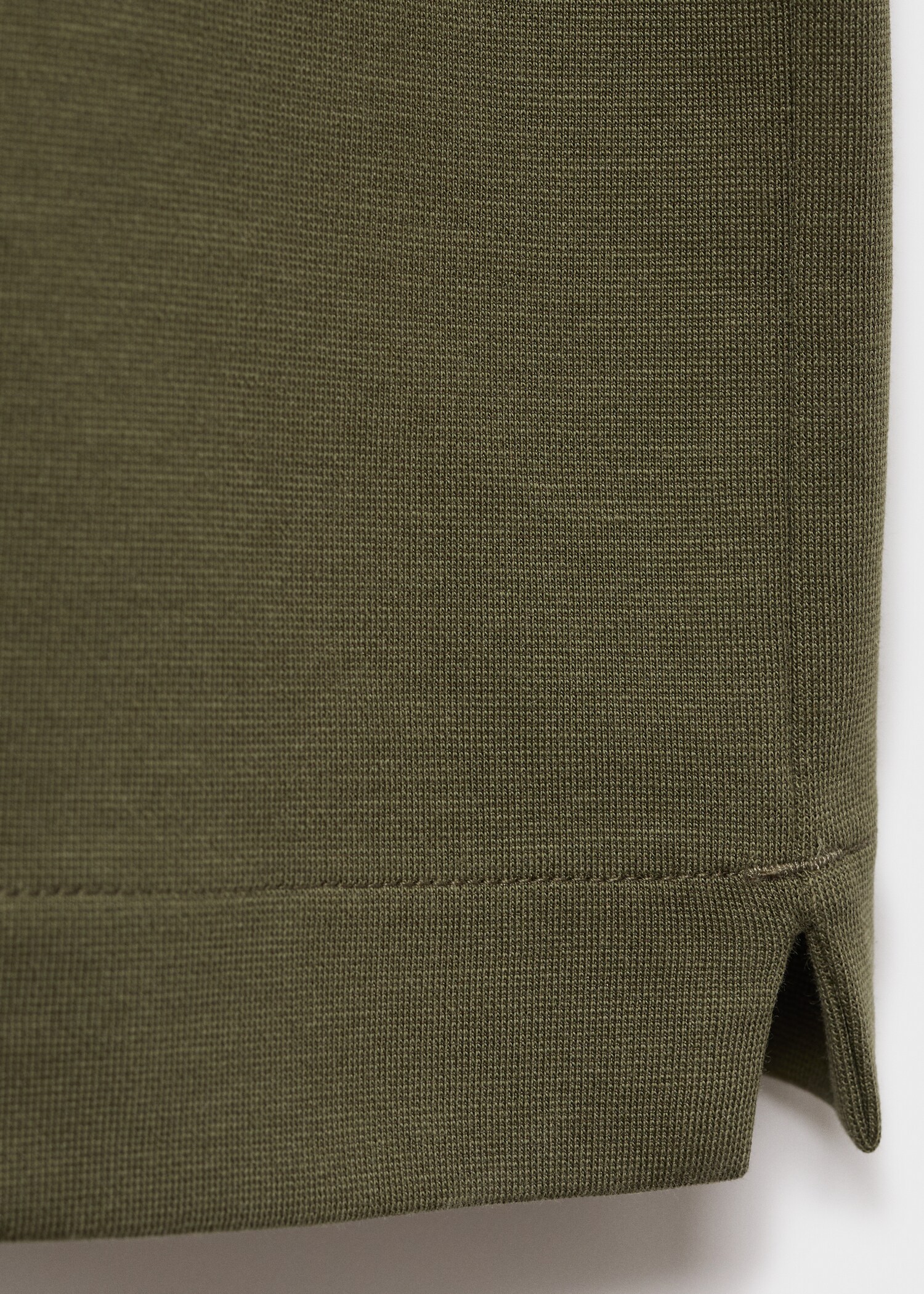 sweatshirt fabric t-shirt relaxed fit - Details of the article 0