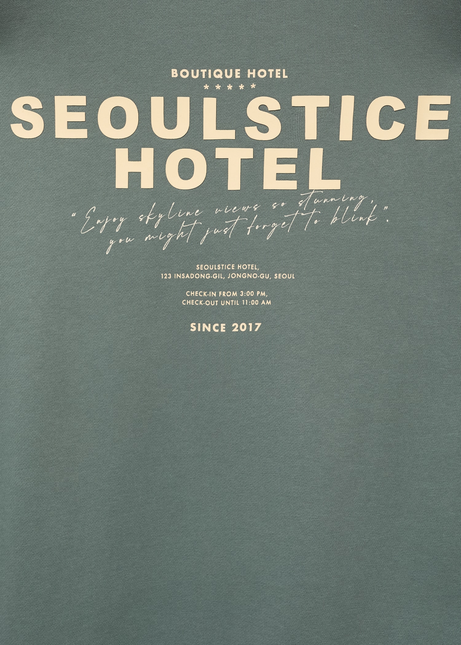 Printed cotton sweatshirt - Details of the article 0