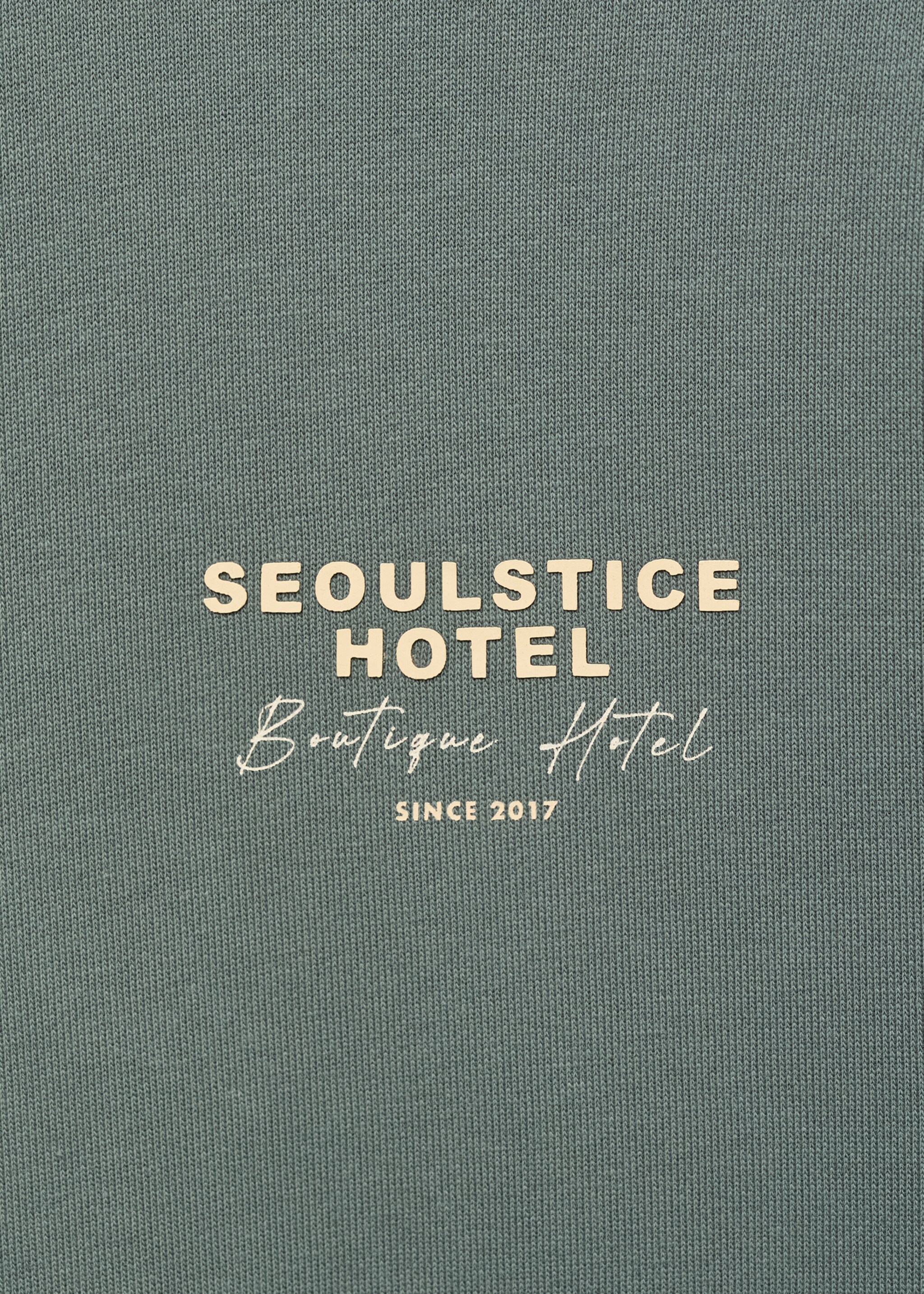 Sweatshirt seoul - Details of the article 8, Green. Ref: 17024440-00.