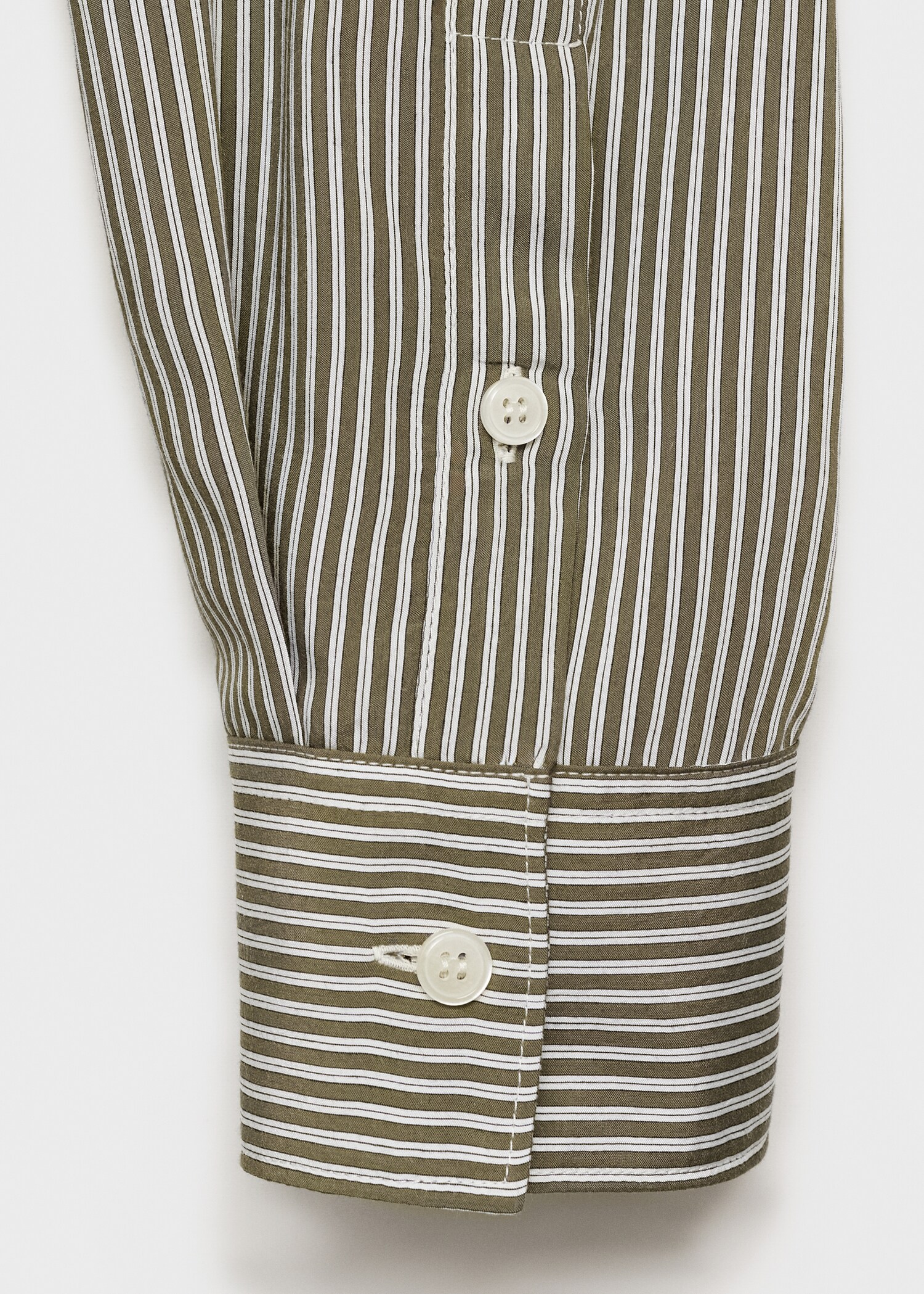 Chemise regular-fit en imprimé rayures - Détail de l'article 0