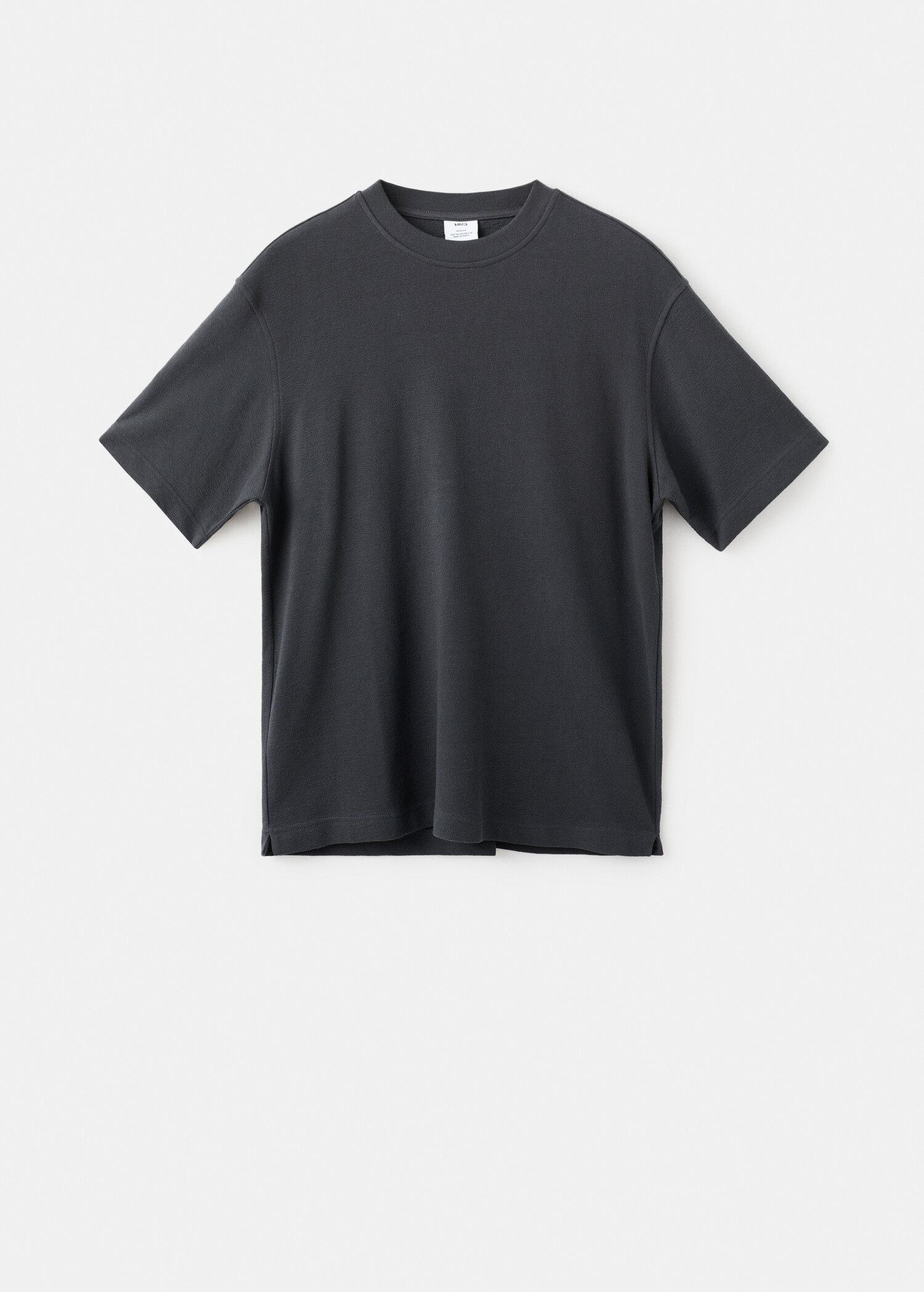 Camiseta estructura 100% algodón relaxed fit - Artículo sin modelo