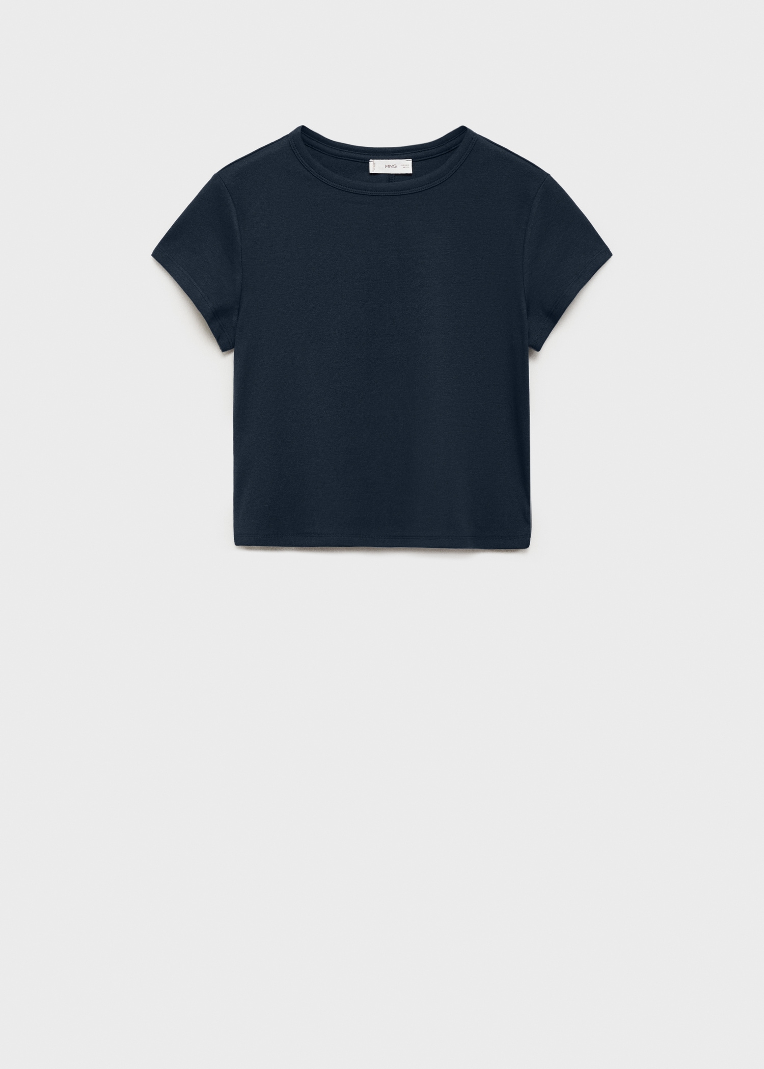 Essential cotton-blend T-shirt - Article without model