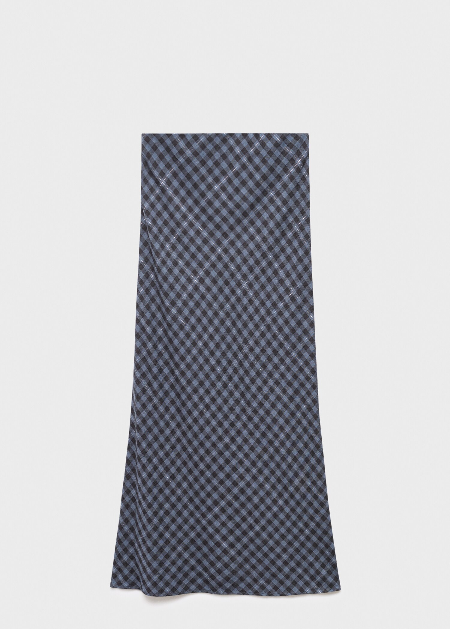 Checked long skirt - Article without model