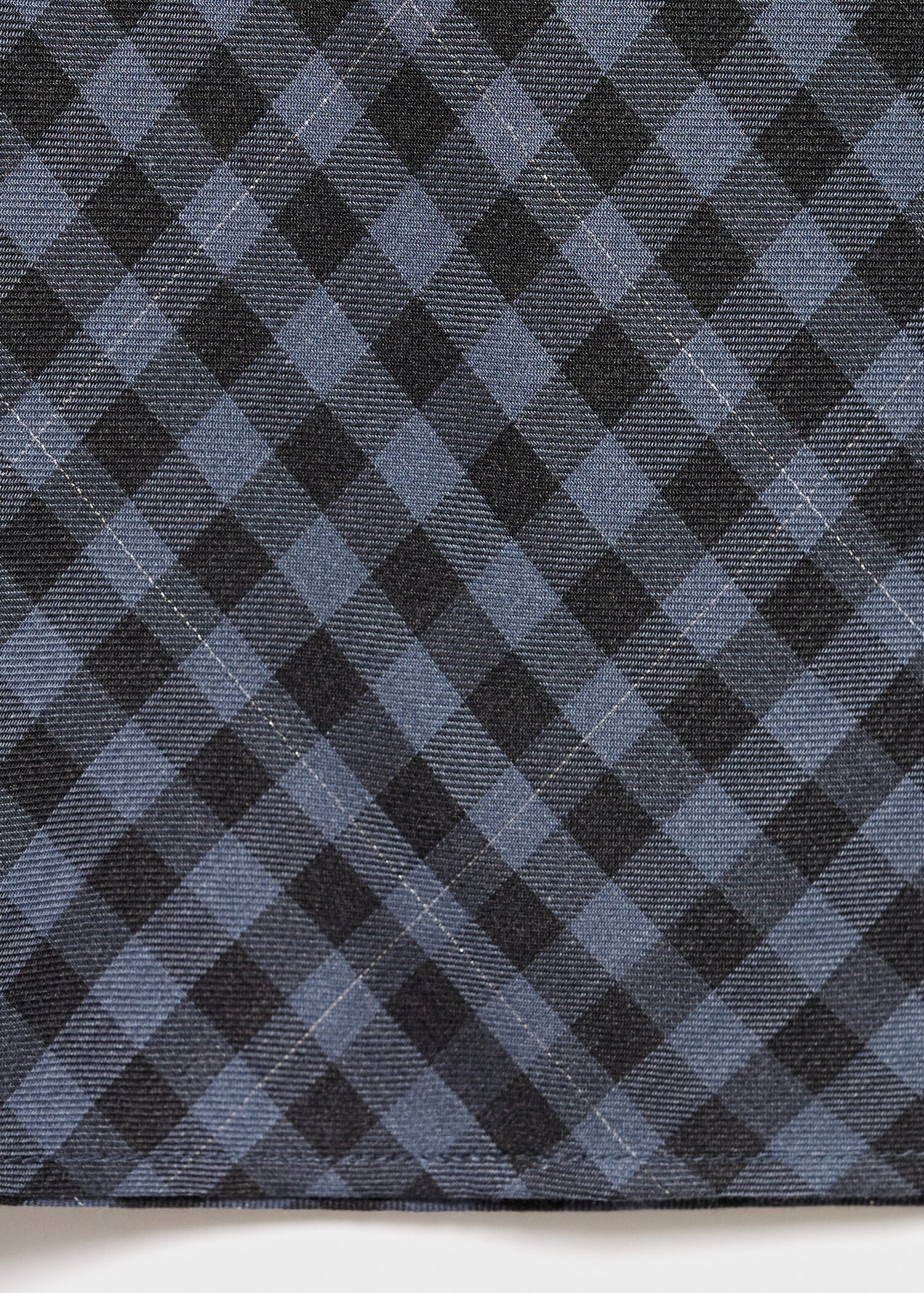 Checked long skirt - Details of the article 8