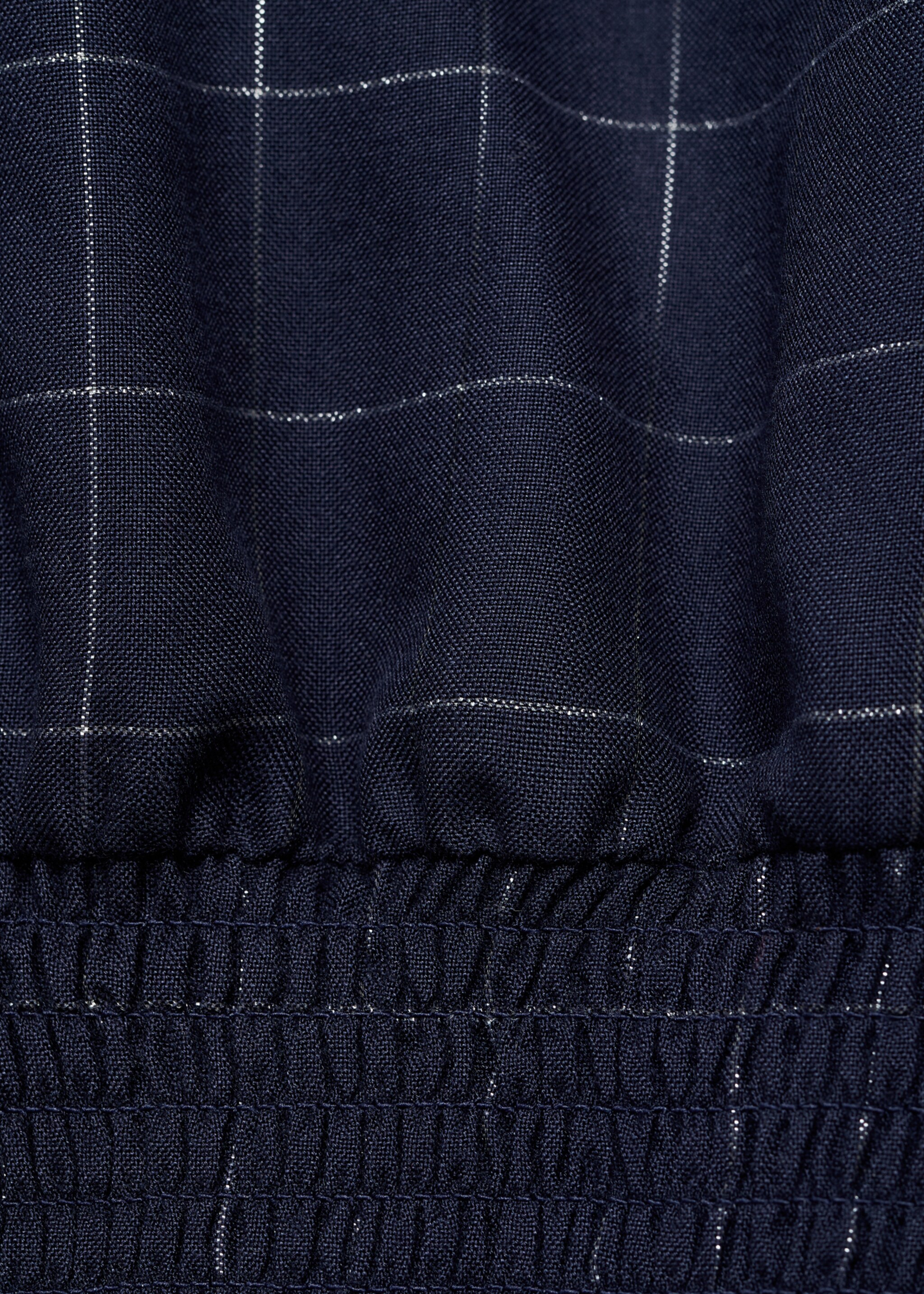Lurex check blouse - Details of the article 8