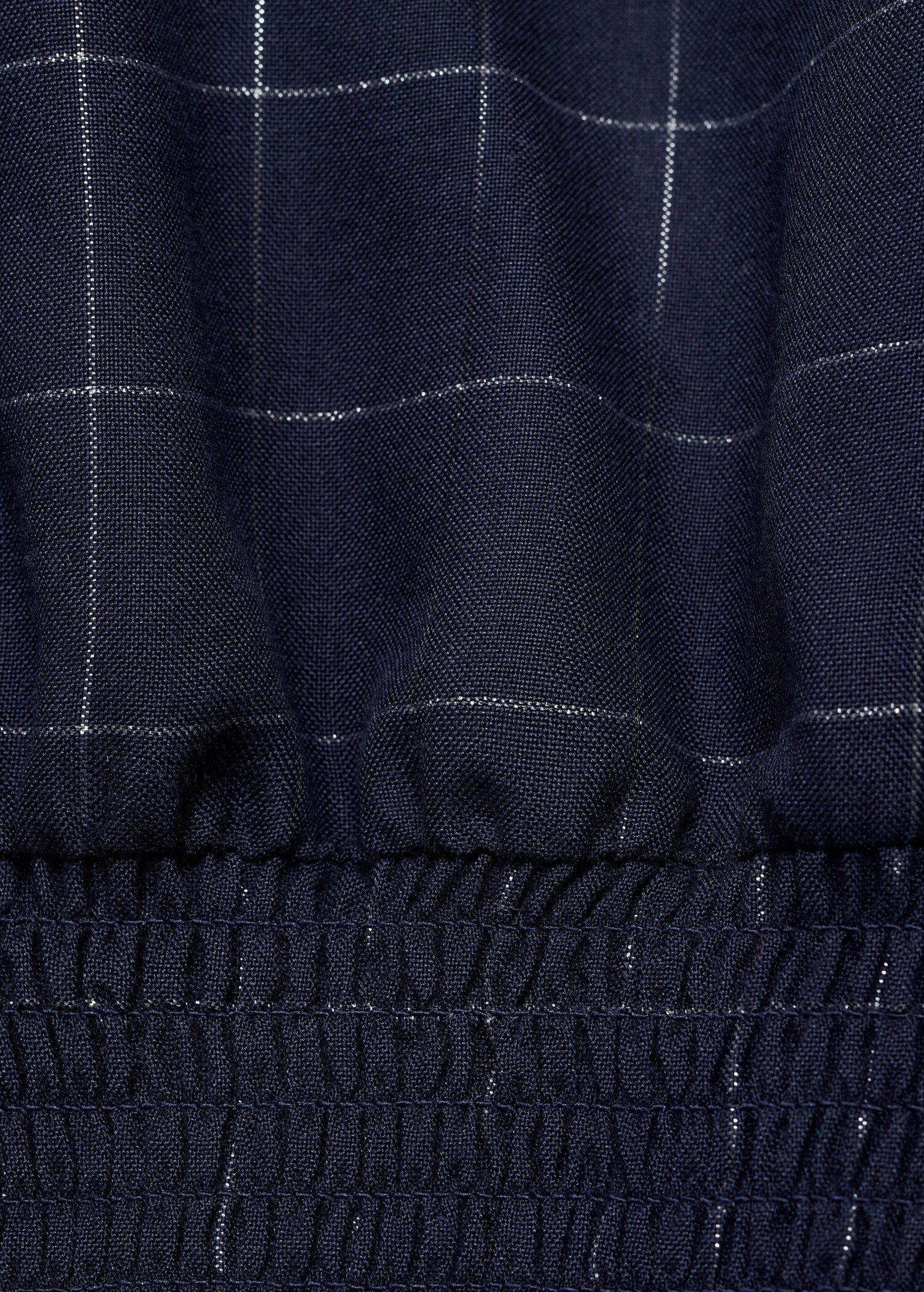 Lurex check blouse - Details of the article 8