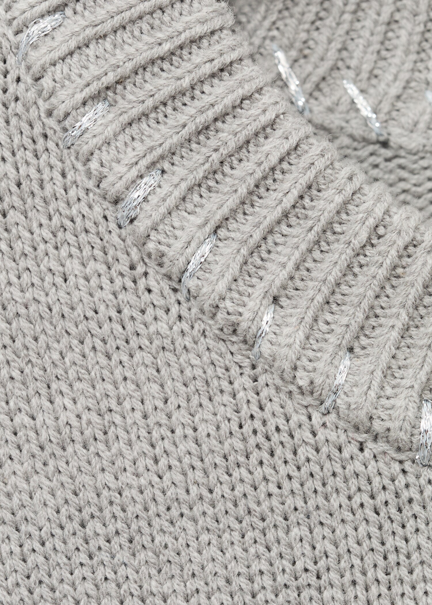 Star knitted sweater - Details of the article 8