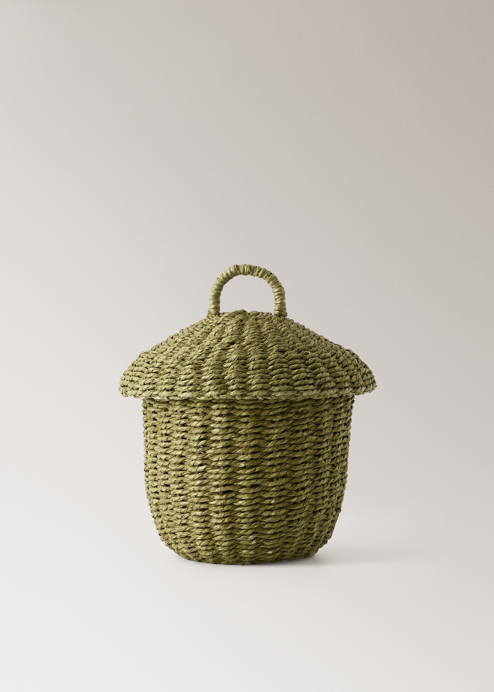 Children’s paper basket with acorn design - Article without model