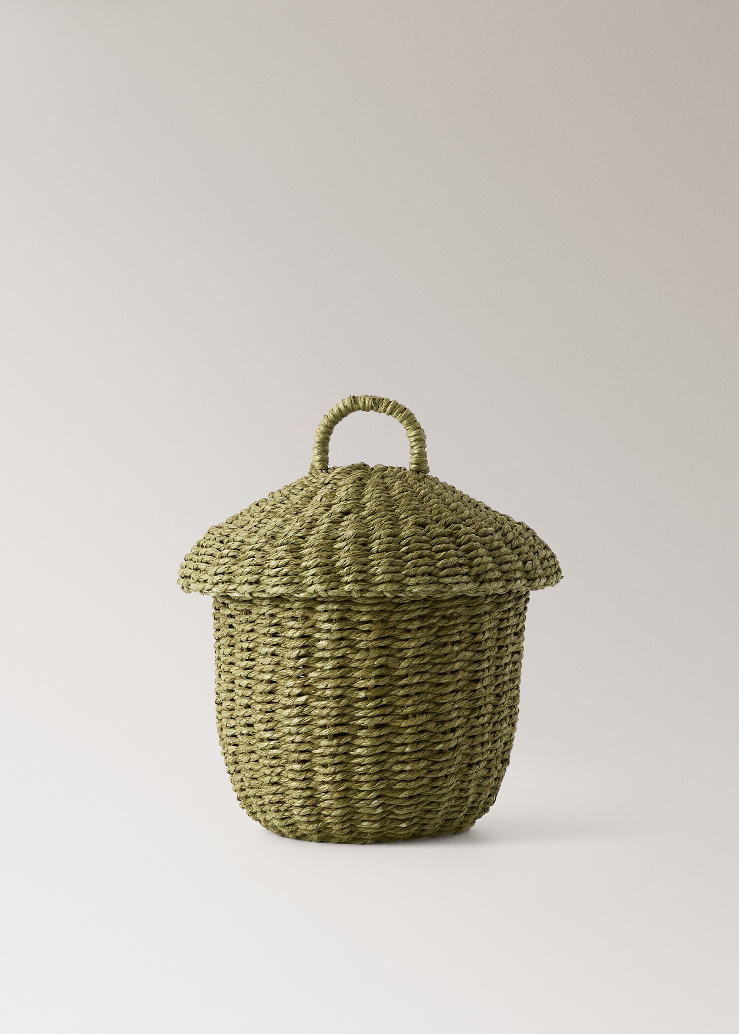 Children’s paper basket with acorn design - Article without model