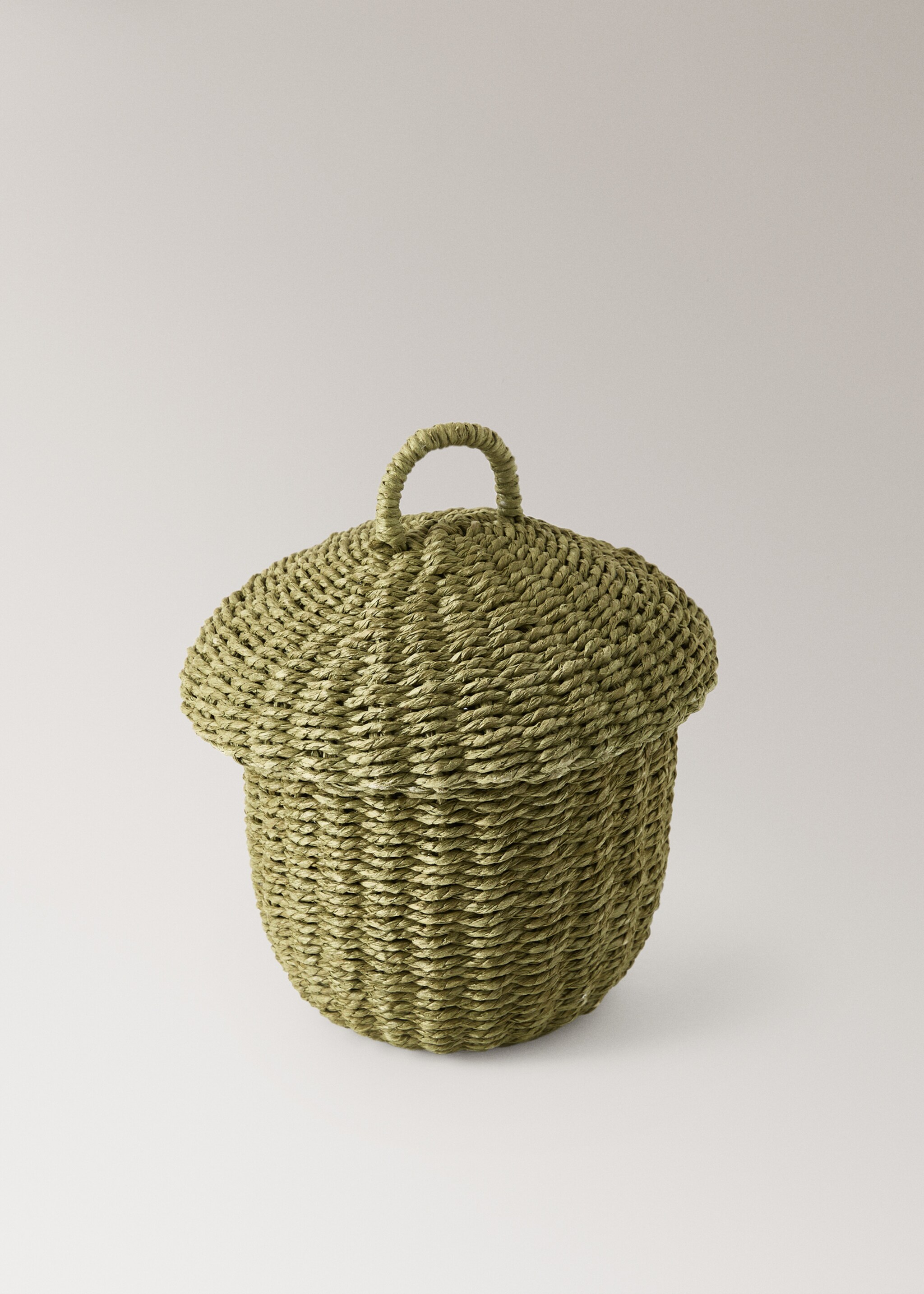 Children’s paper basket with acorn design - Details of the article 1
