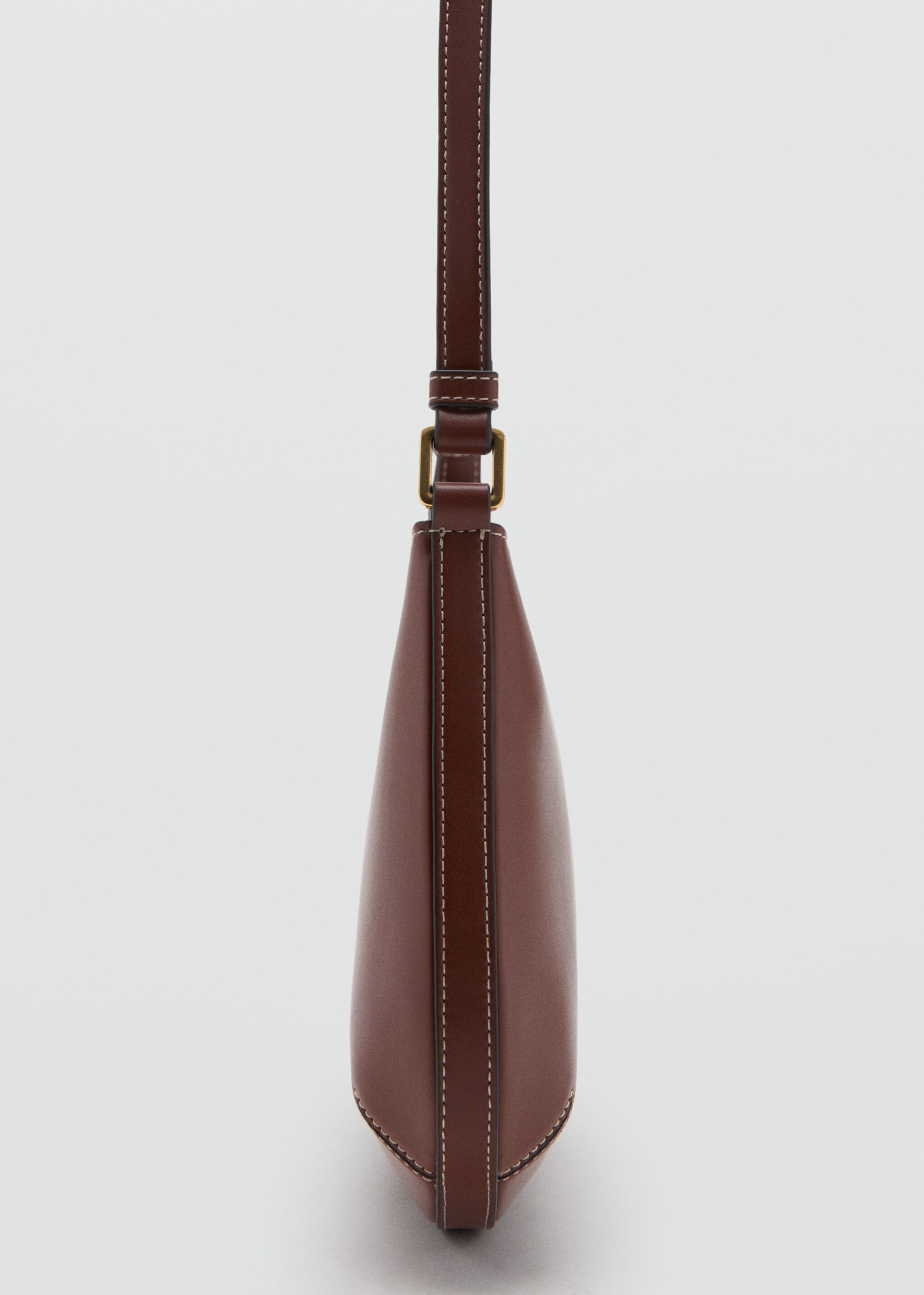 Oval shoulder bag - Details of the article 1, Leather. Ref: 17024787-00.
