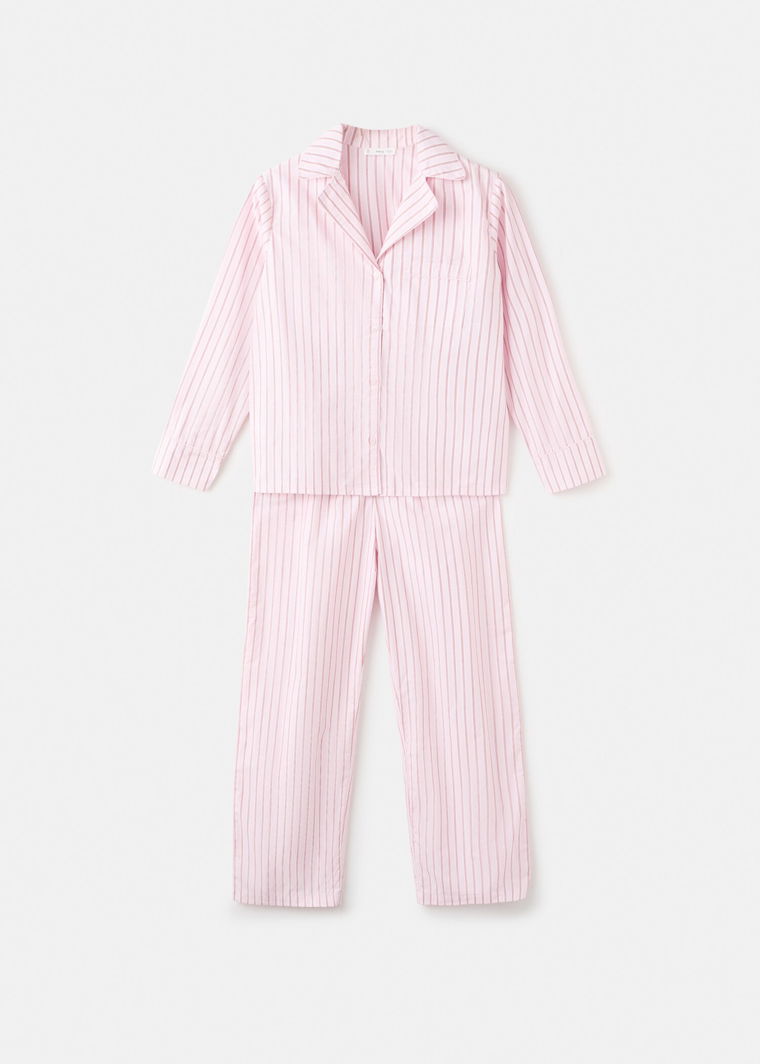 Striped long pyjamas - Article without model