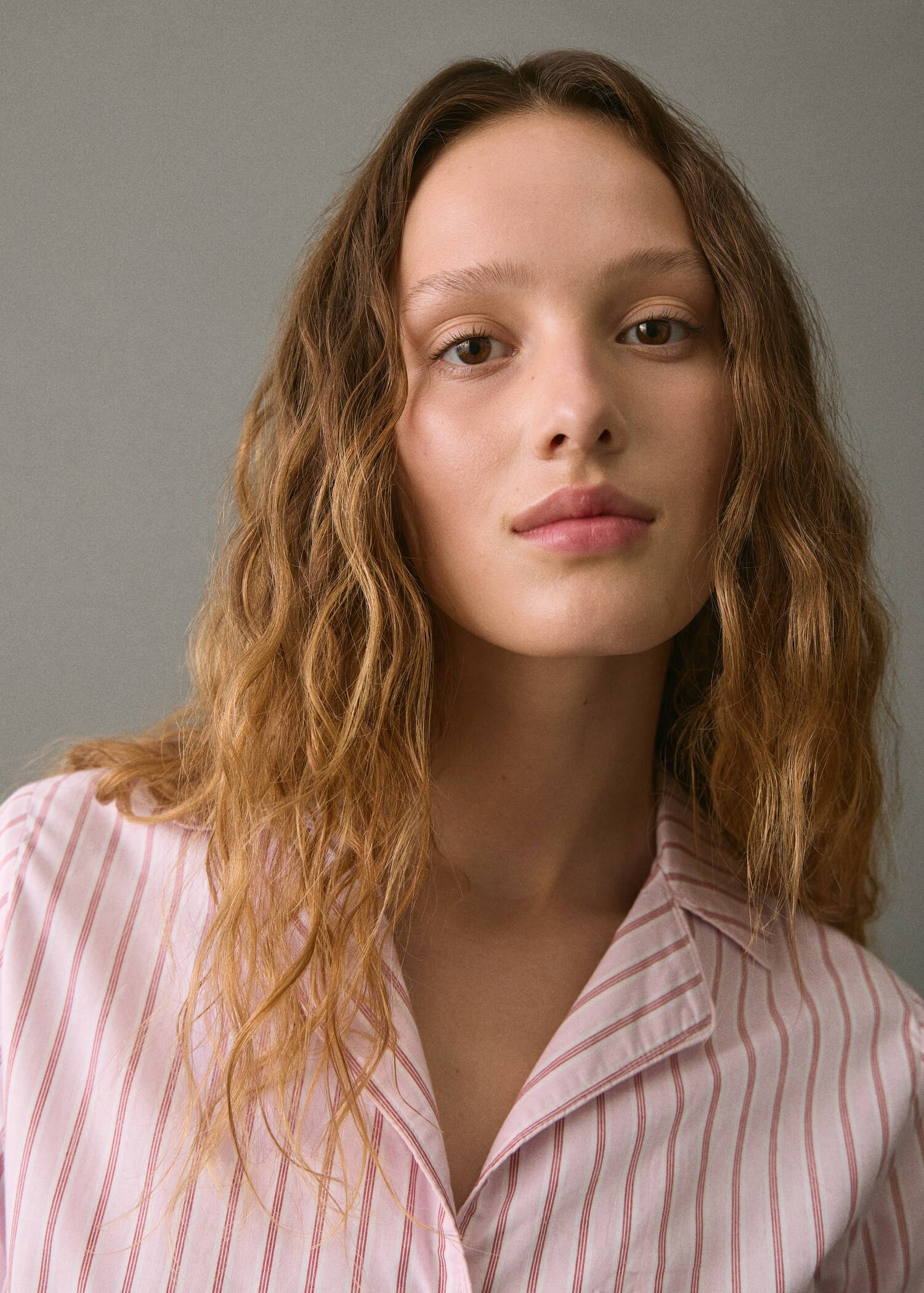 Striped long pyjamas - Details of the article 1