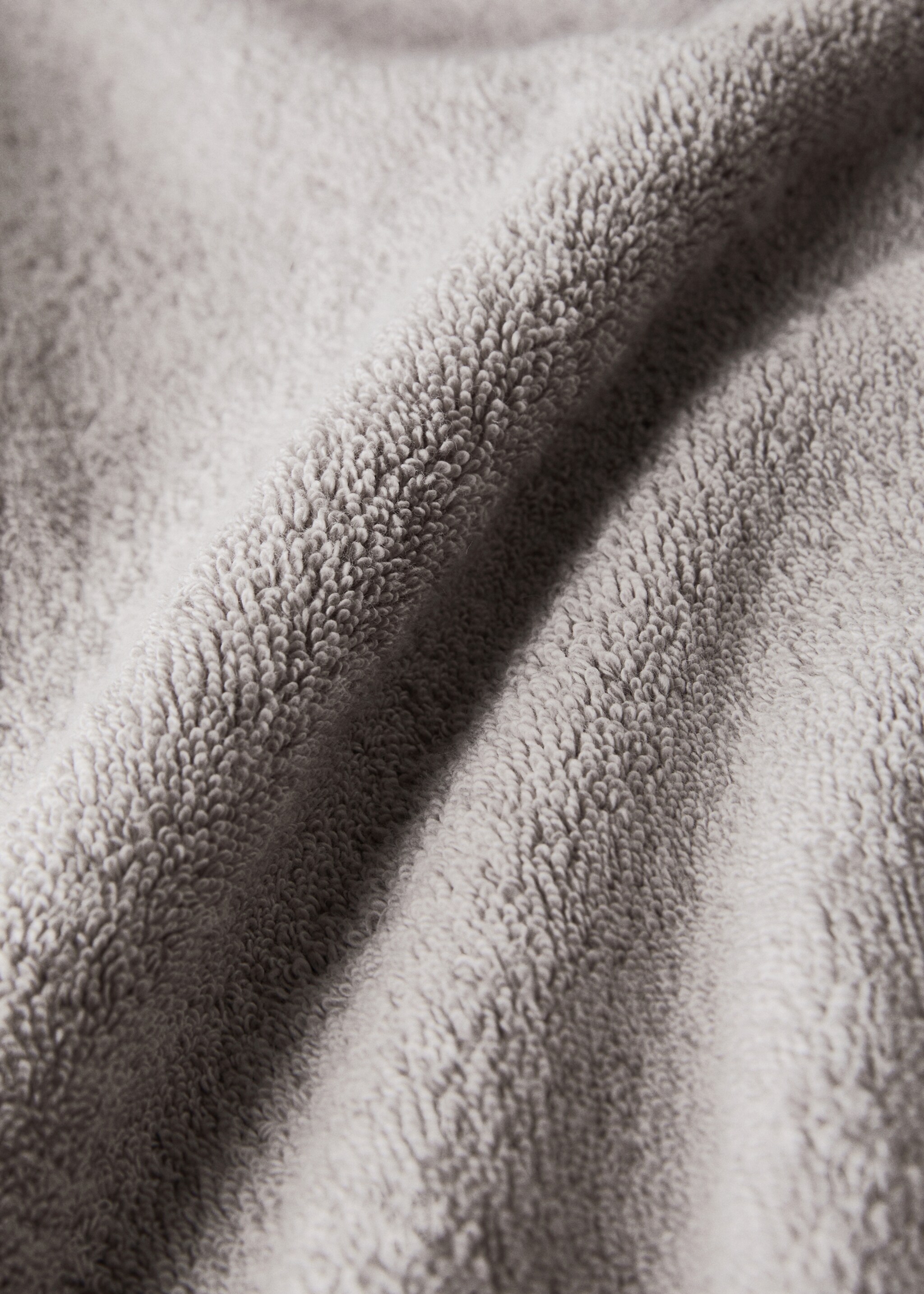 Drap bain 100 % coton - Détail de l'article 2, Gris. Ref: 17024792-00.