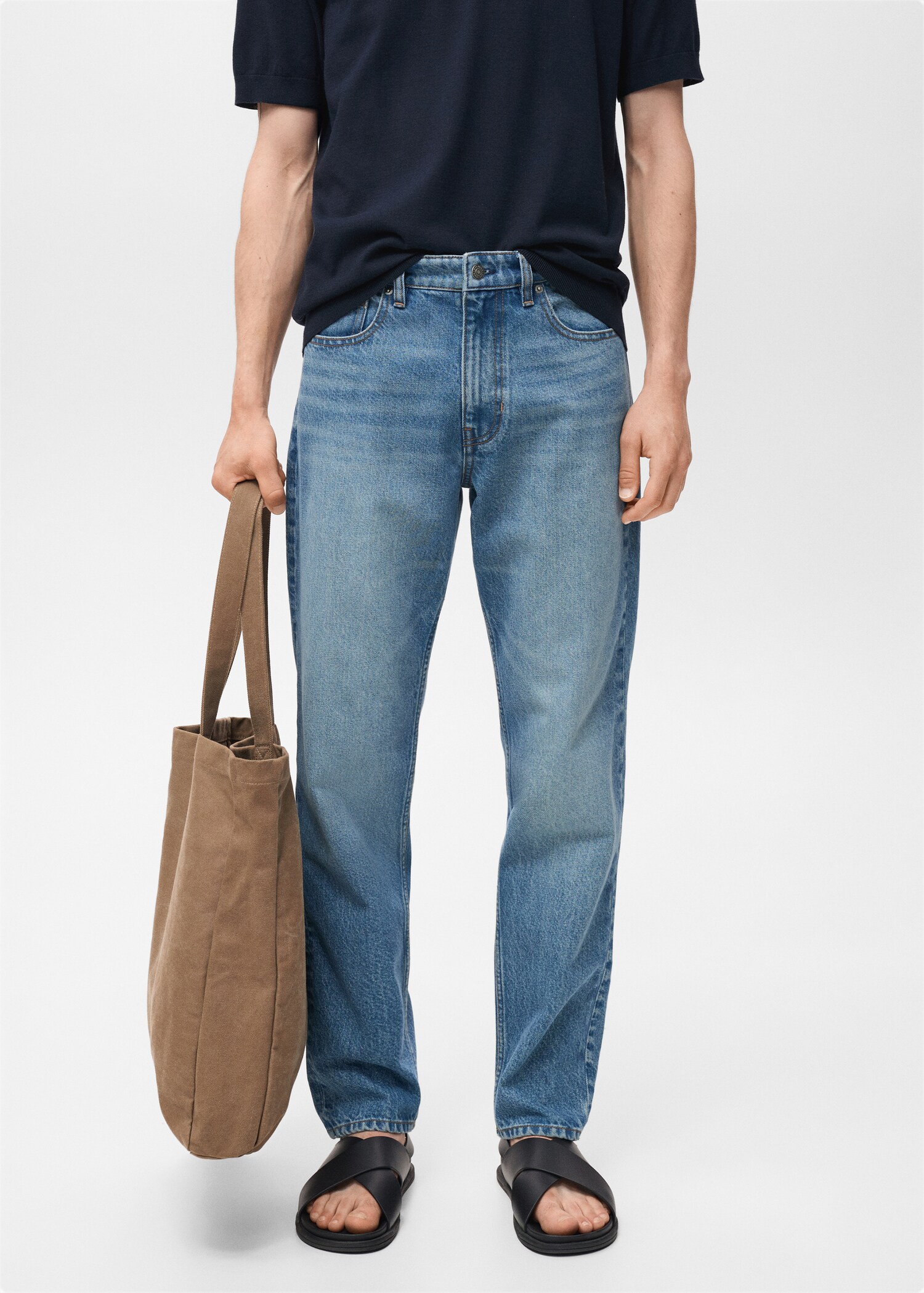 Bob regular-fit jeans - Medium plane