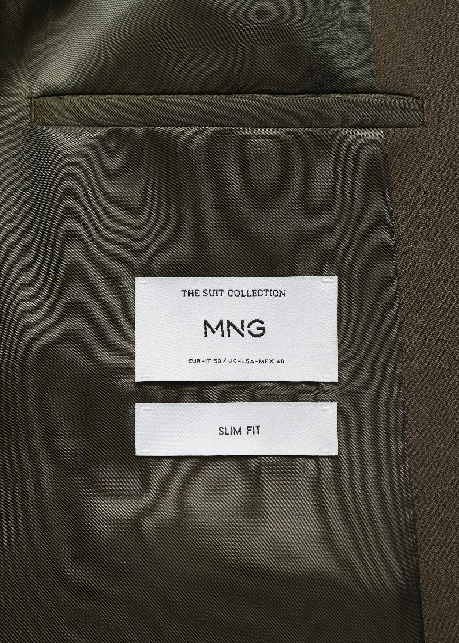 Milan slim-fit suit jacket - Details of the article 8