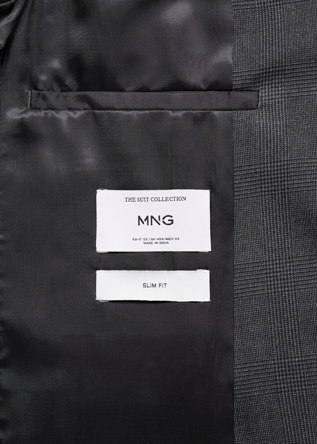 Milan slim-fit suit blazer