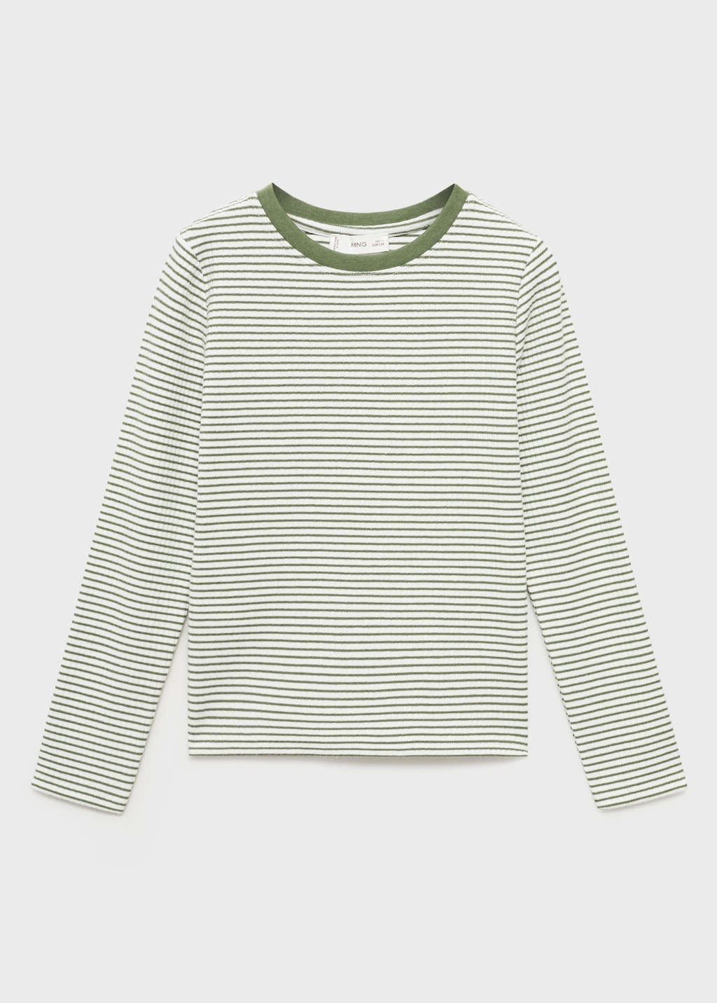 Striped cotton t-shirt