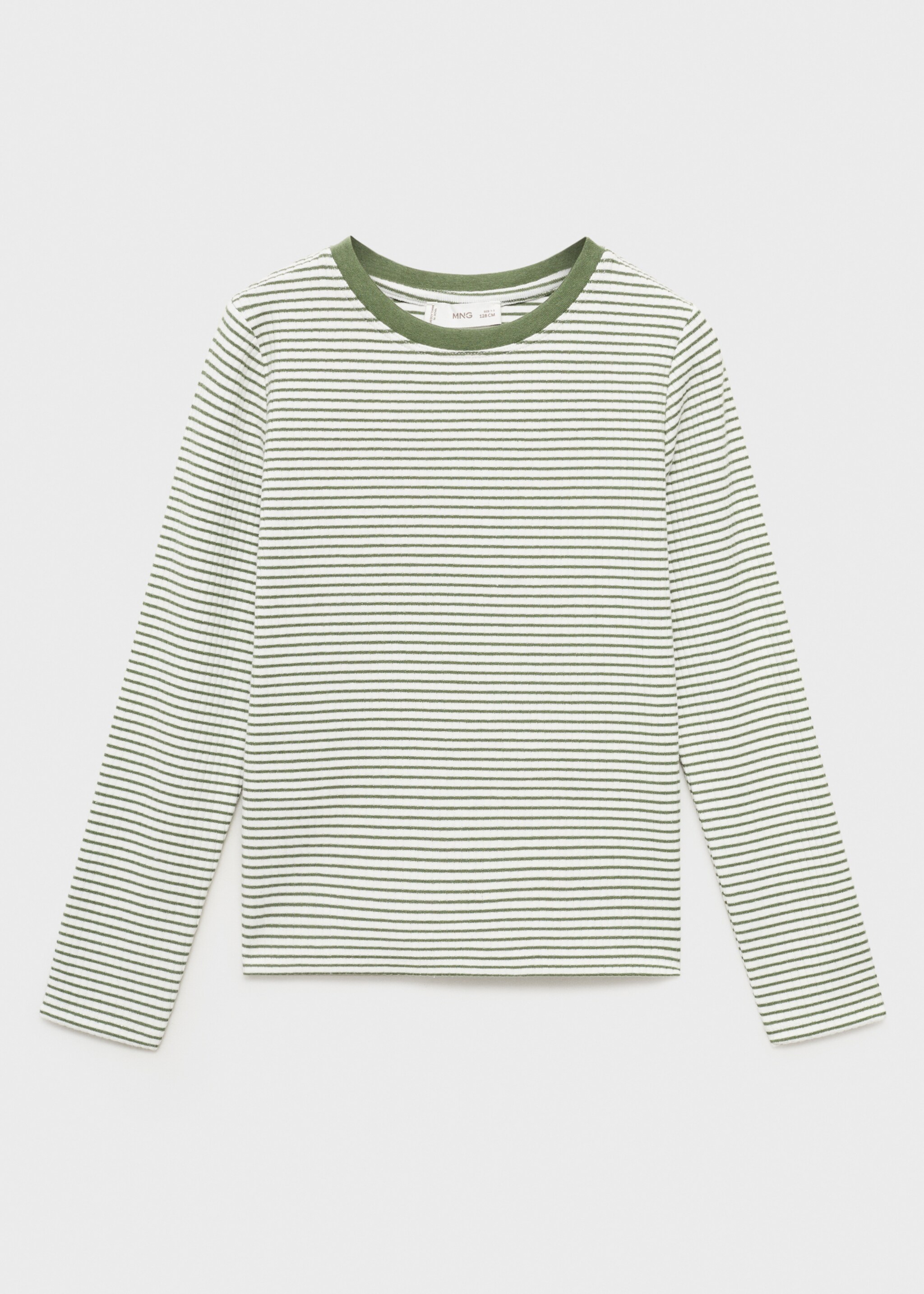 T-shirt en coton à rayures - Article sans modèle