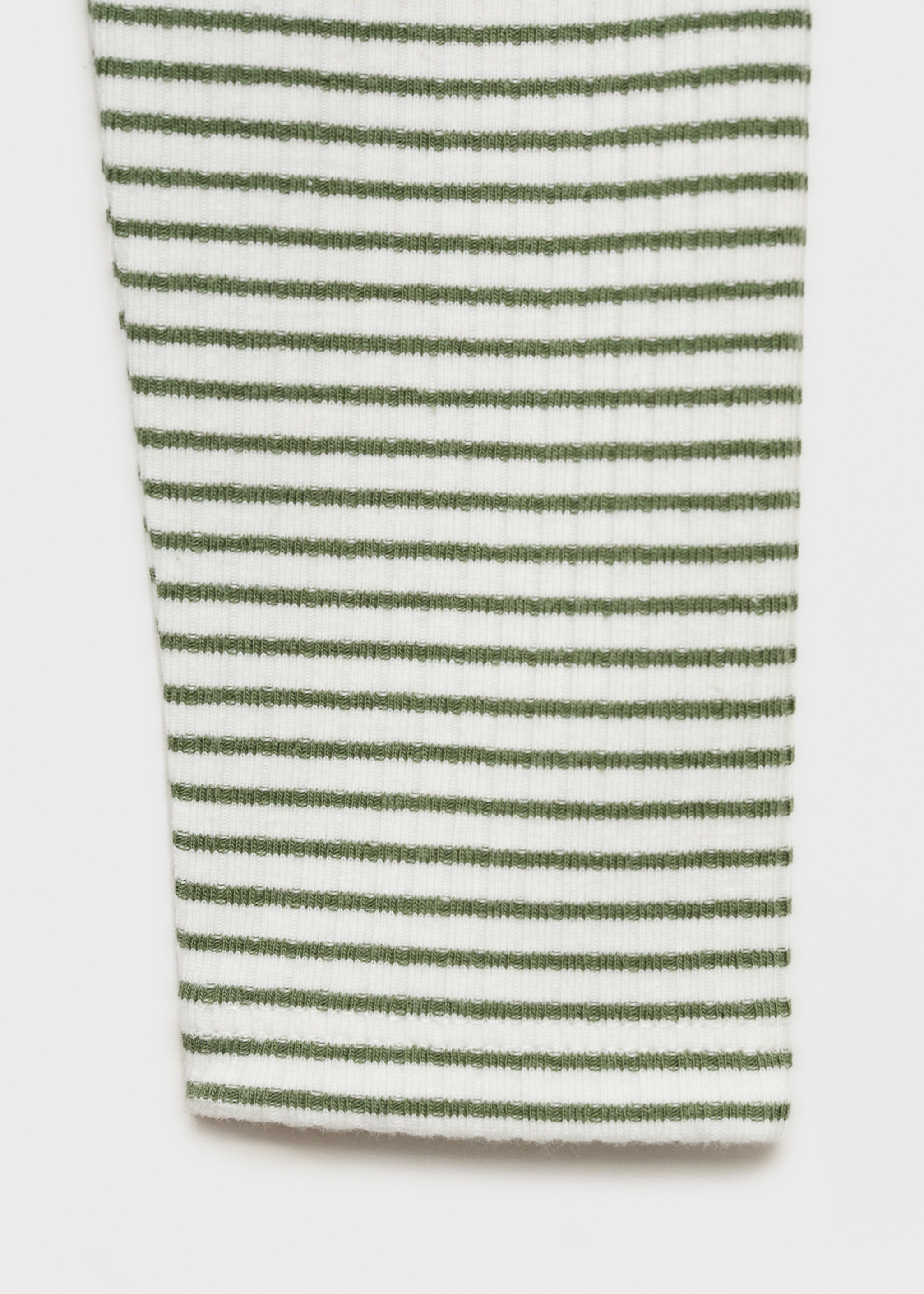 T-shirt en coton à rayures - Détail de l'article 0