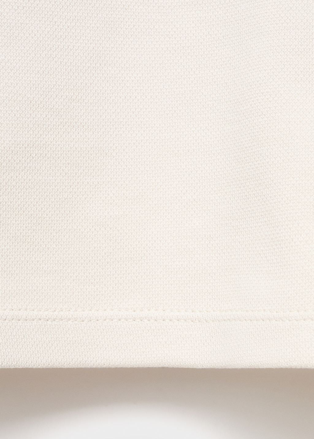 Polo-neck sweatshirt